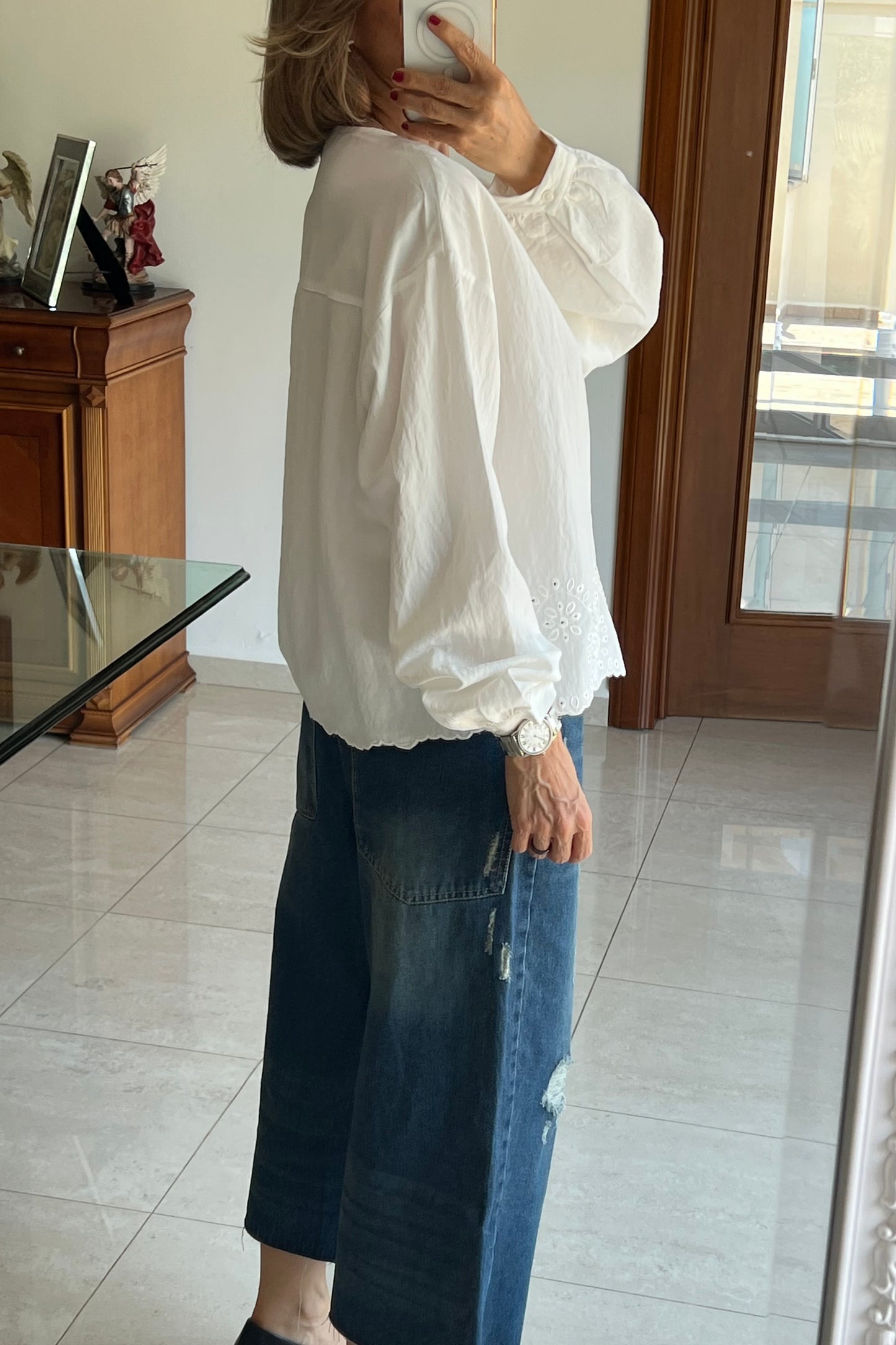 BLUSA DISEÑO BORDADO