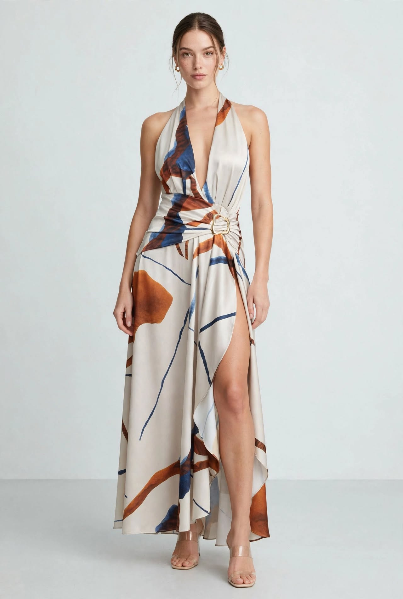 VESTIDO DETALLE METALICO