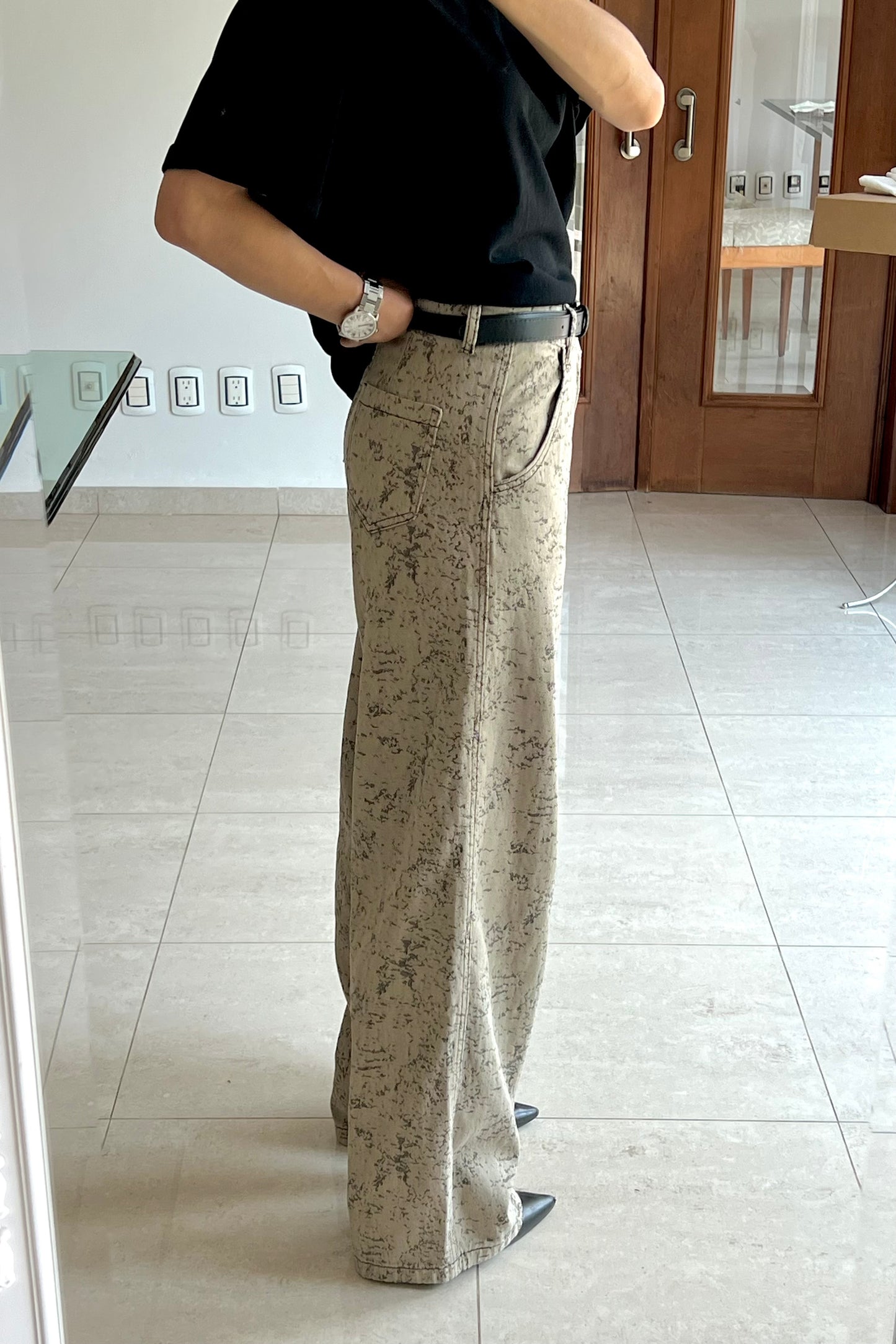 JEANS PRINT