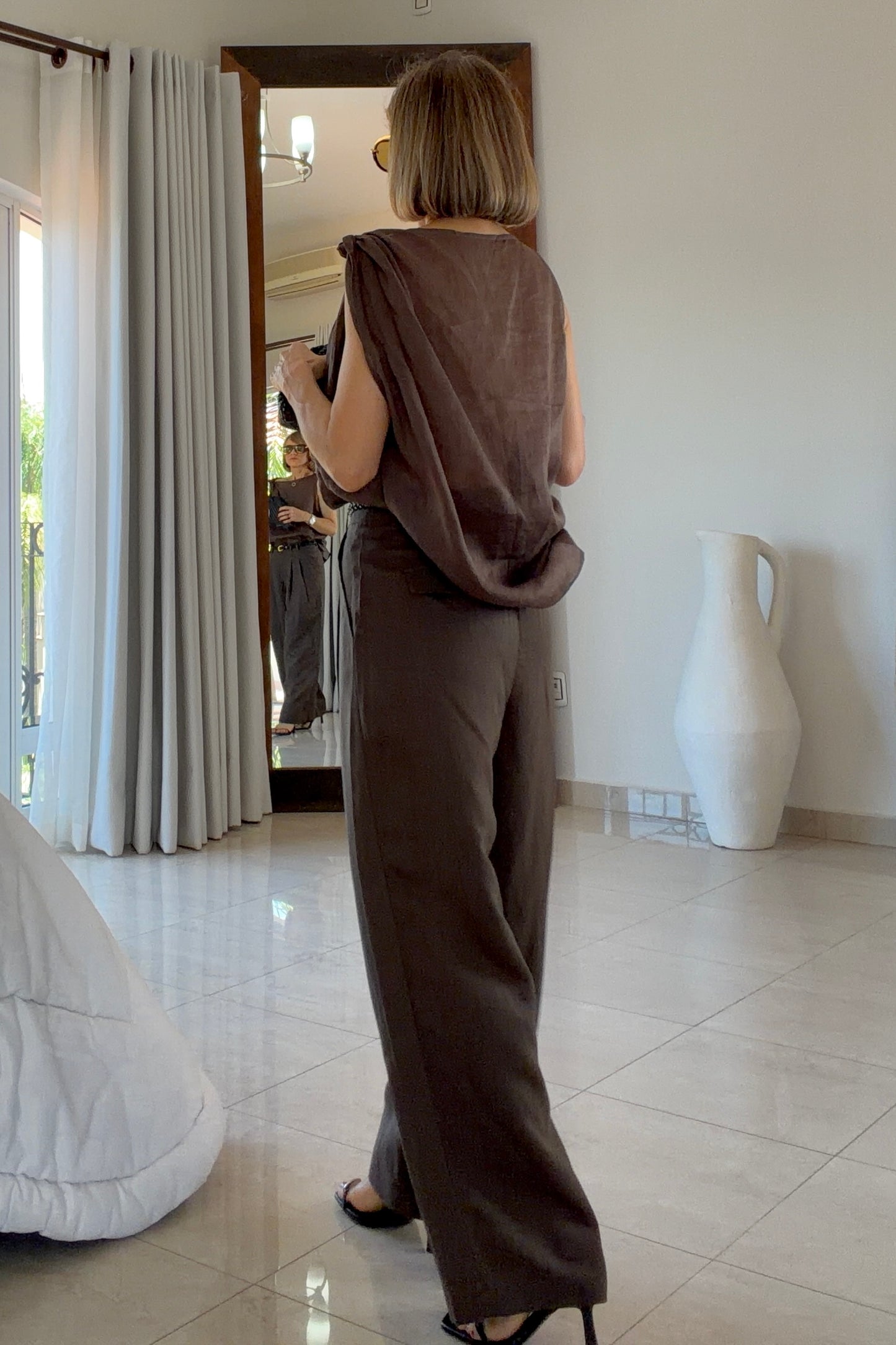 PANTALON CINTO TRENZADO
