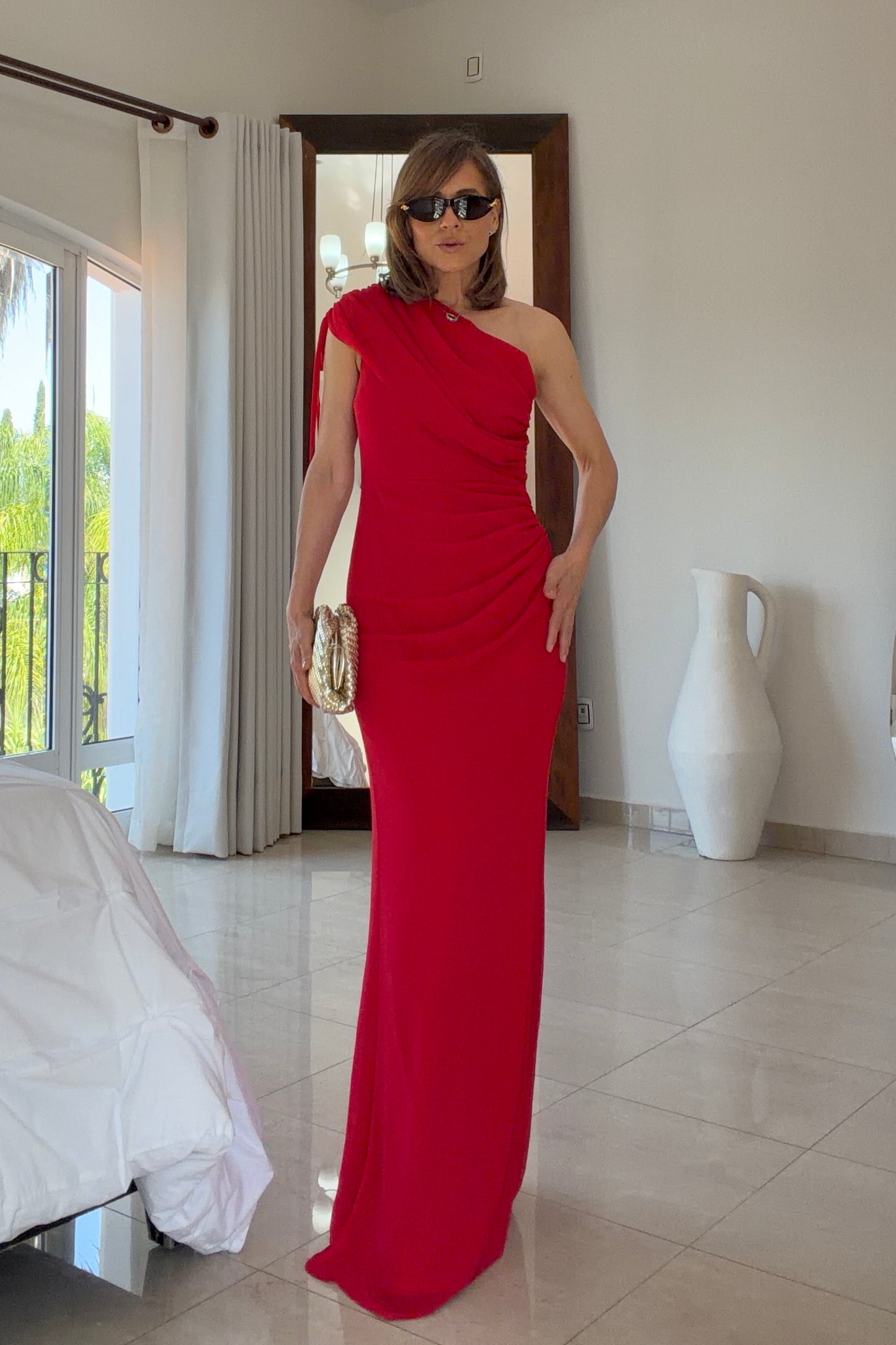 VESTIDO HOMBRO AJUSTABLE