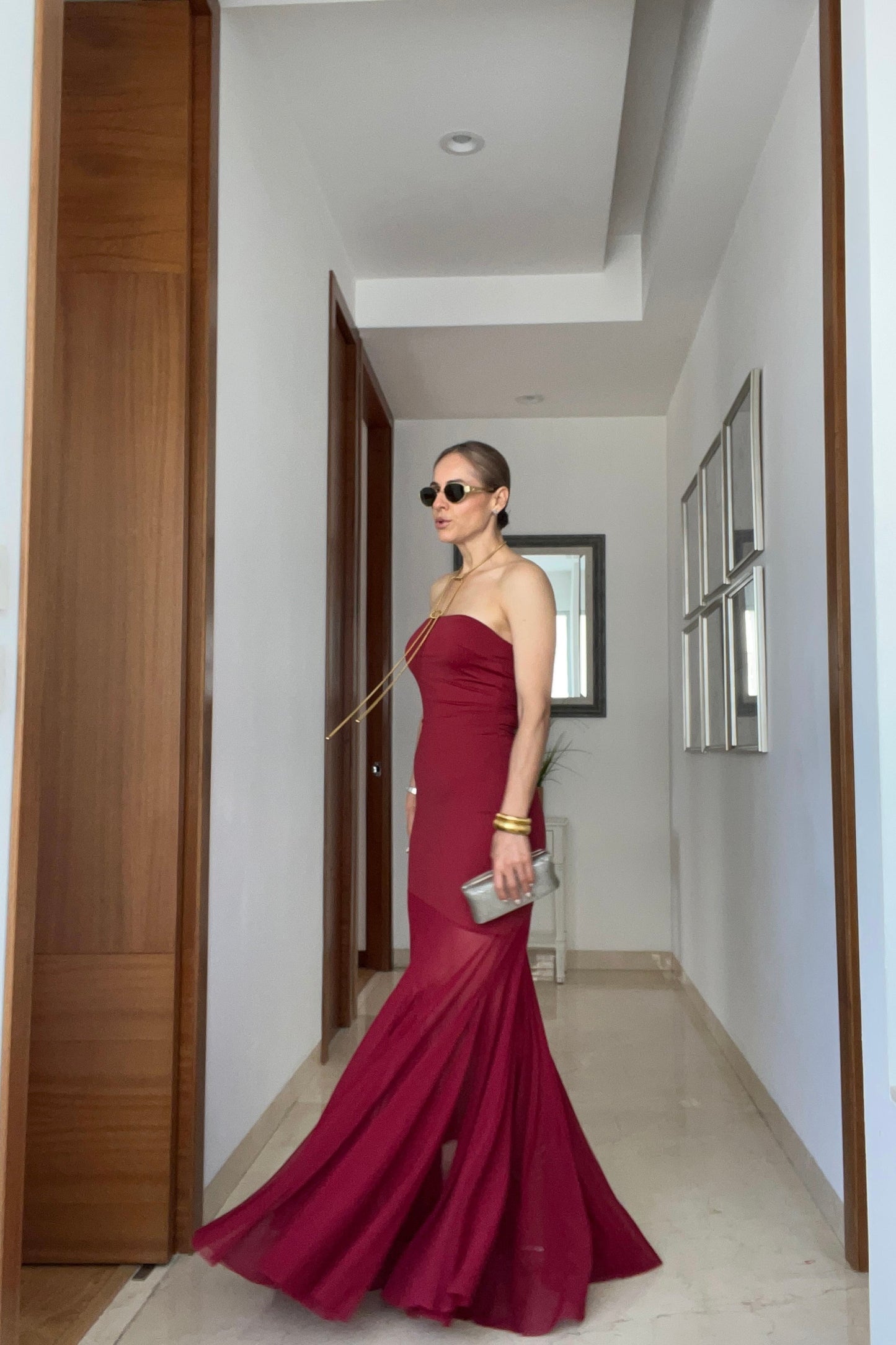VESTIDO BAJO MESH