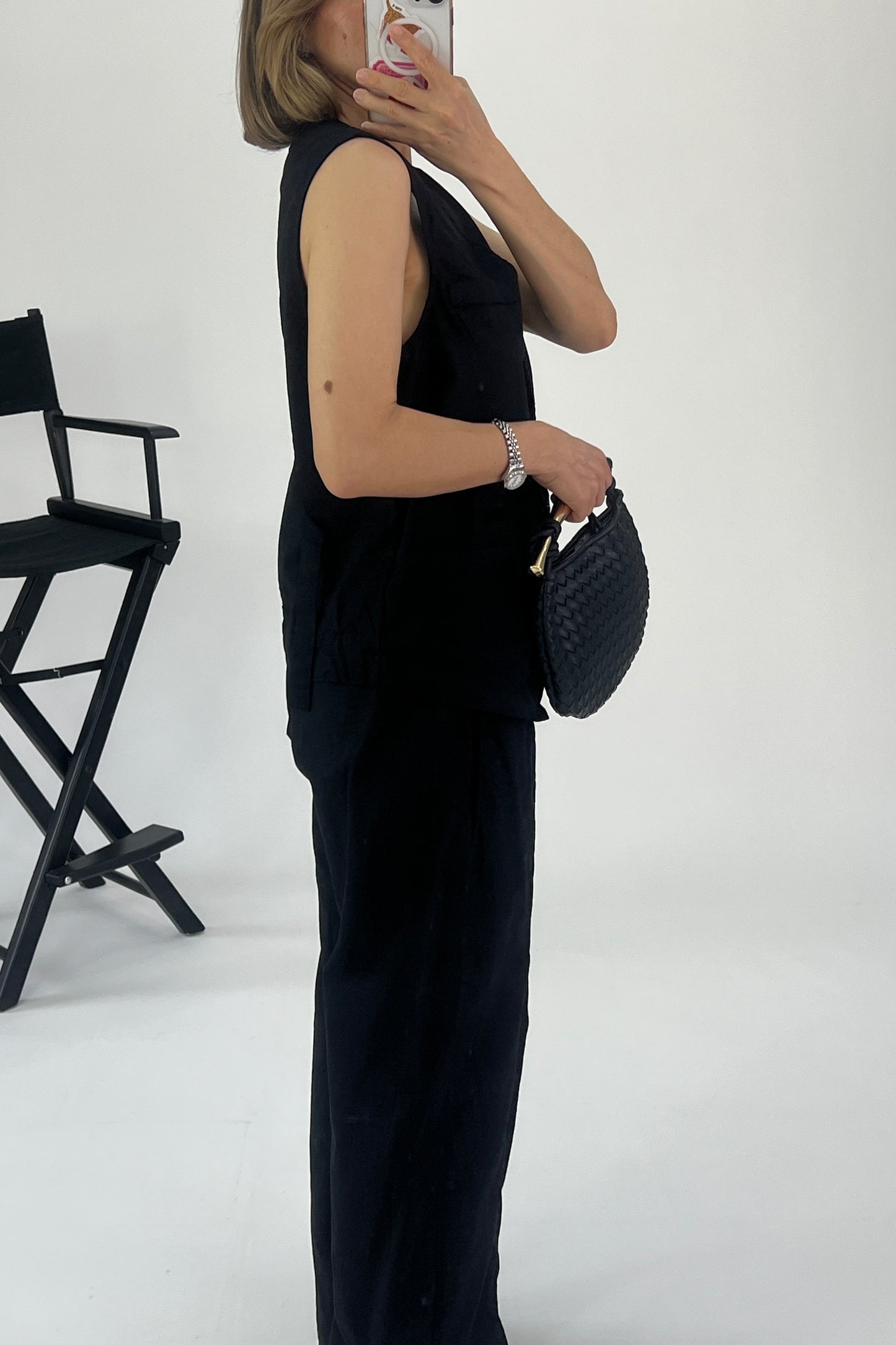 VEST SET UNICOLOR