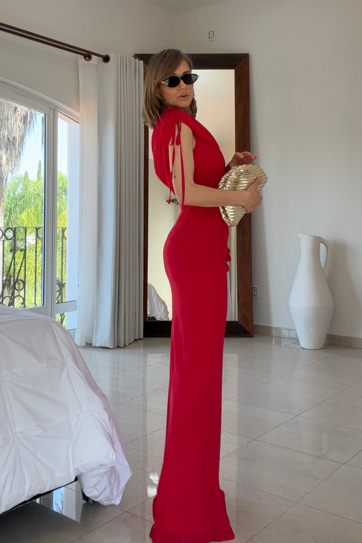 VESTIDO HOMBRO AJUSTABLE