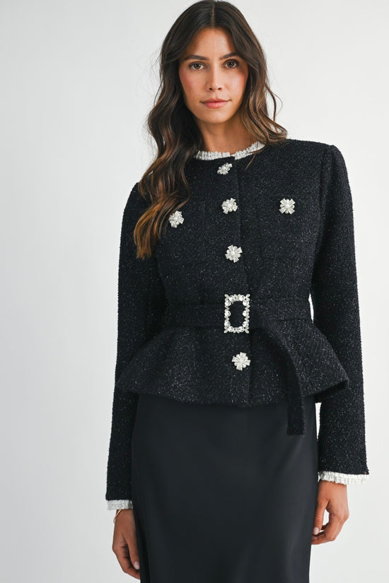 BLAZER DETALLES PEDRERIA