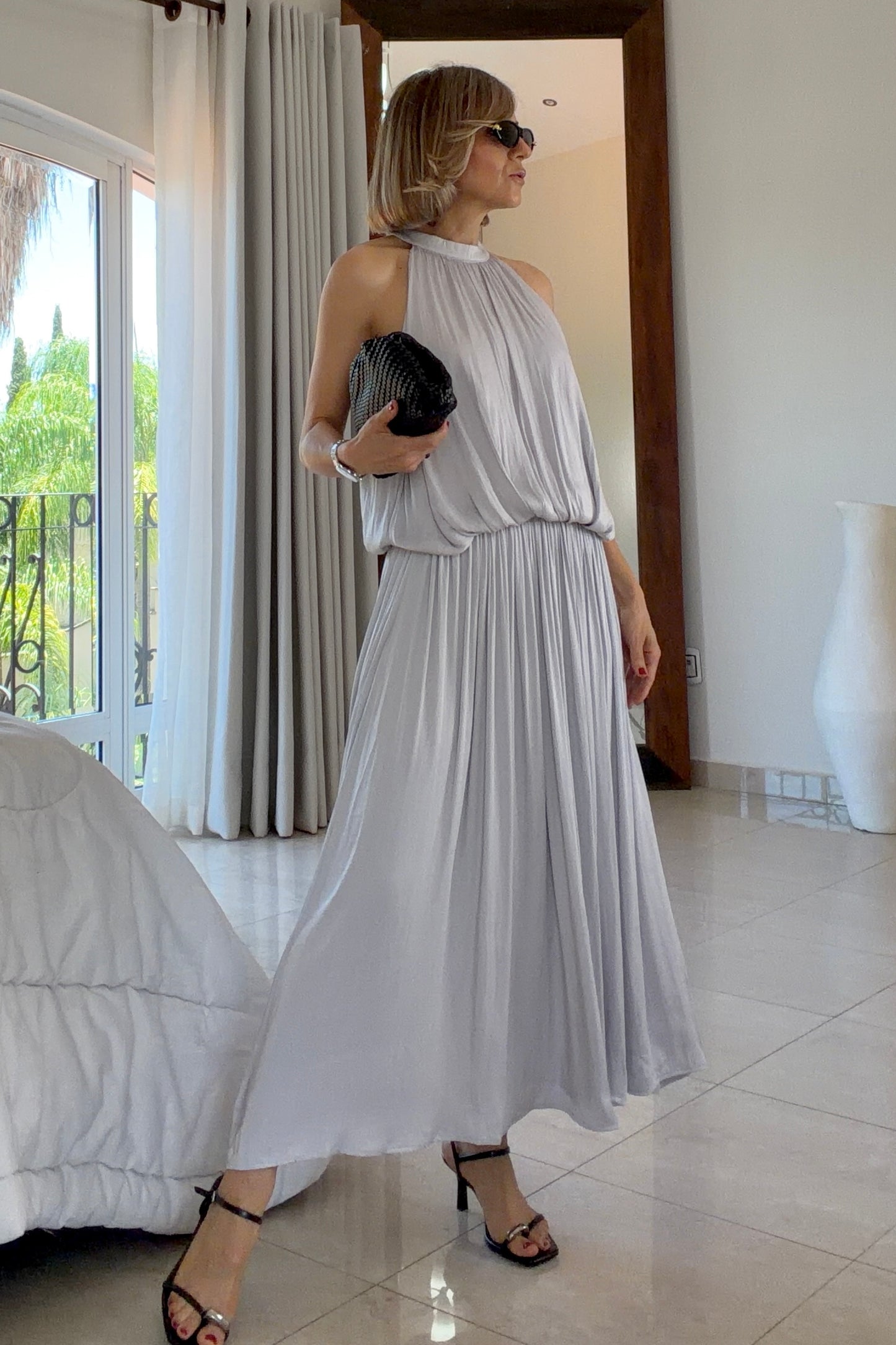 VESTIDO CORTE CINTURA