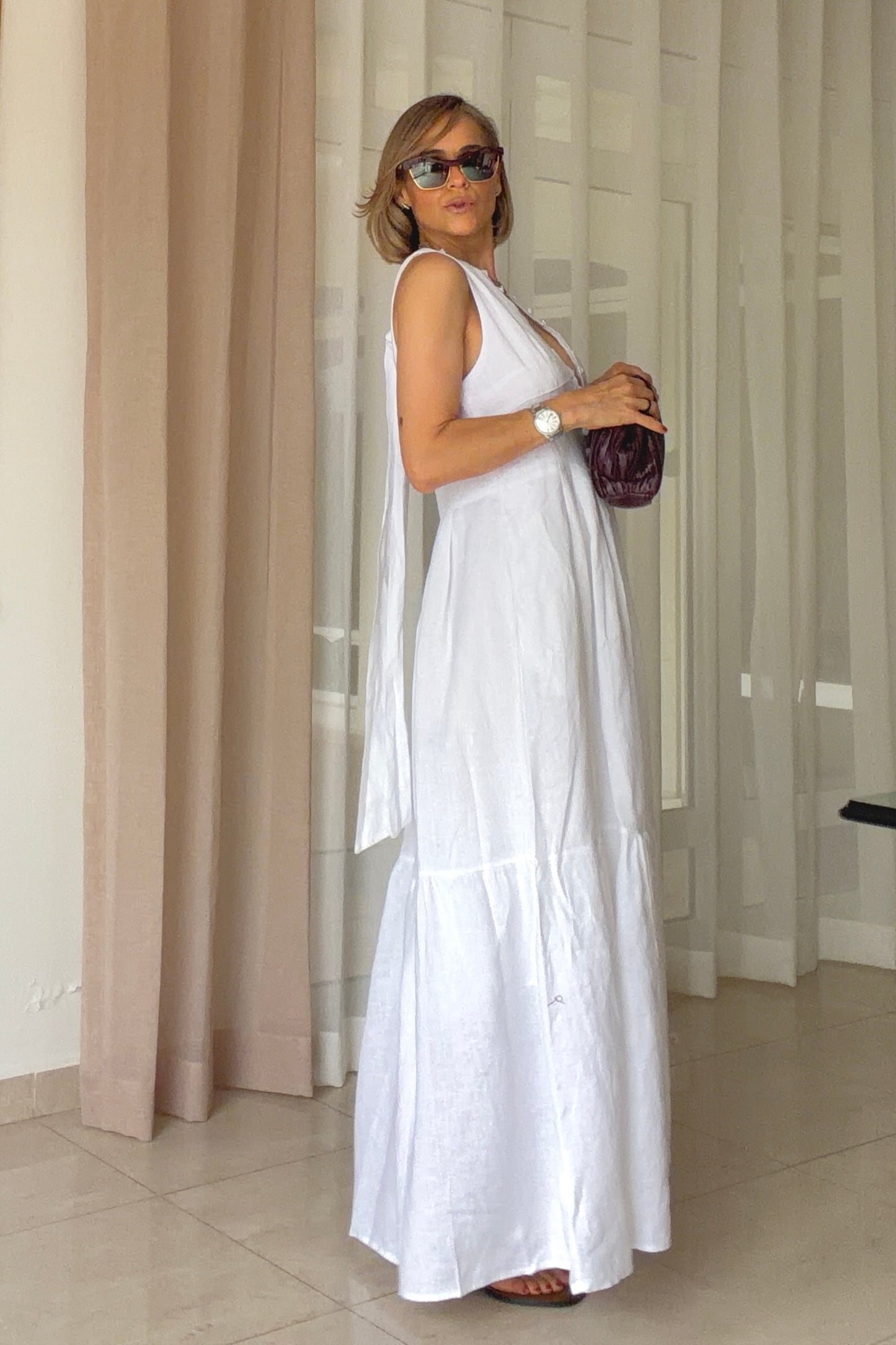 VESTIDO BOTONES