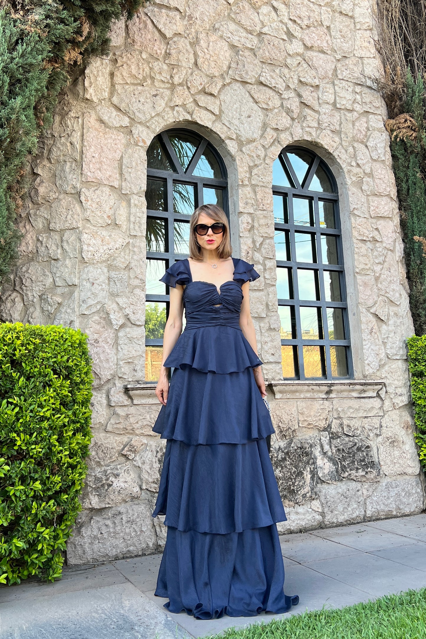 VESTIDO CAPAS & CORSET