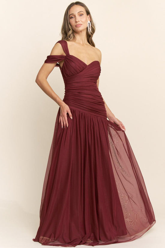 VESTIDO DETALLE HOMBRO