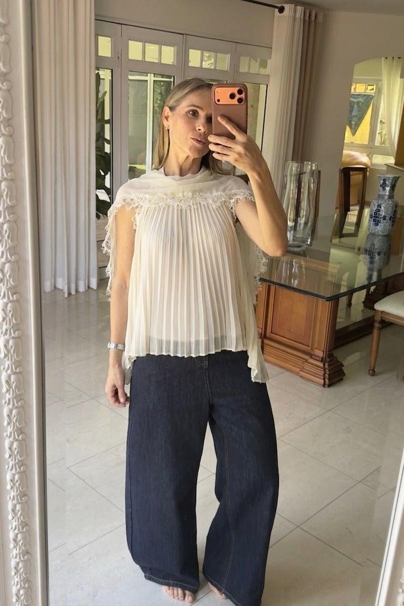 BLUSA PLISADA