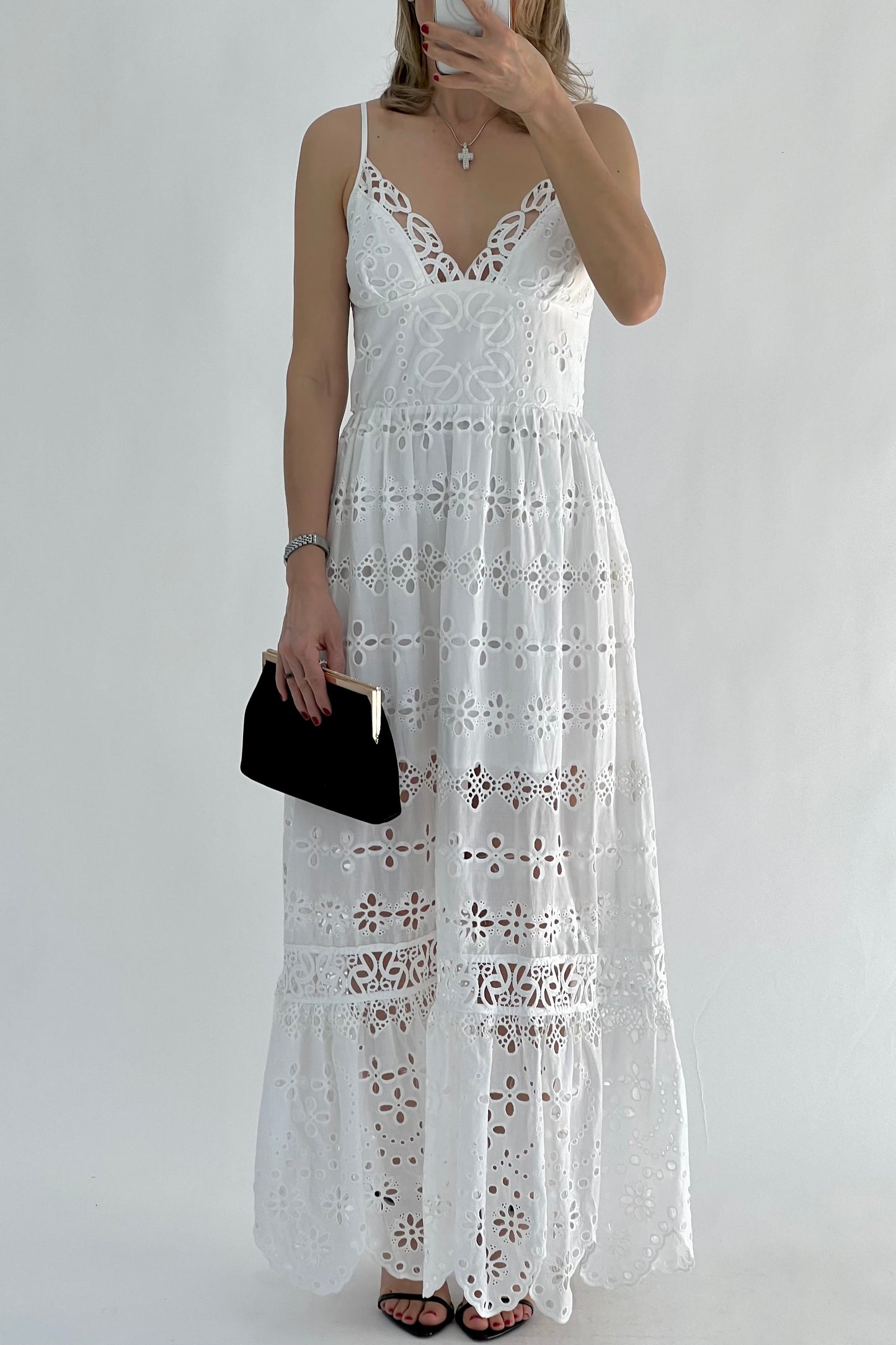 VESTIDO MIDI CROCHET