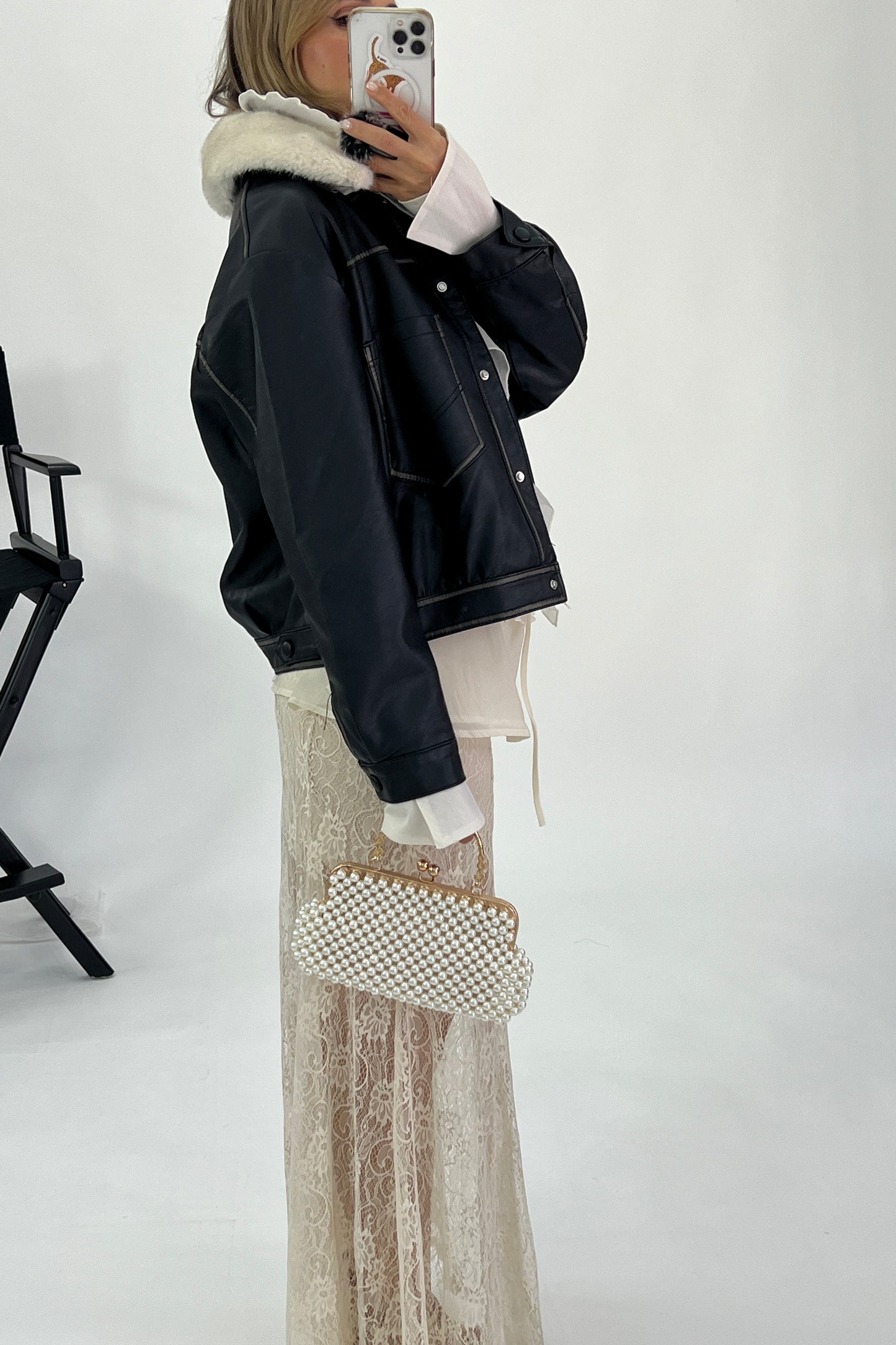 VINTAGE EFFECT JACKET