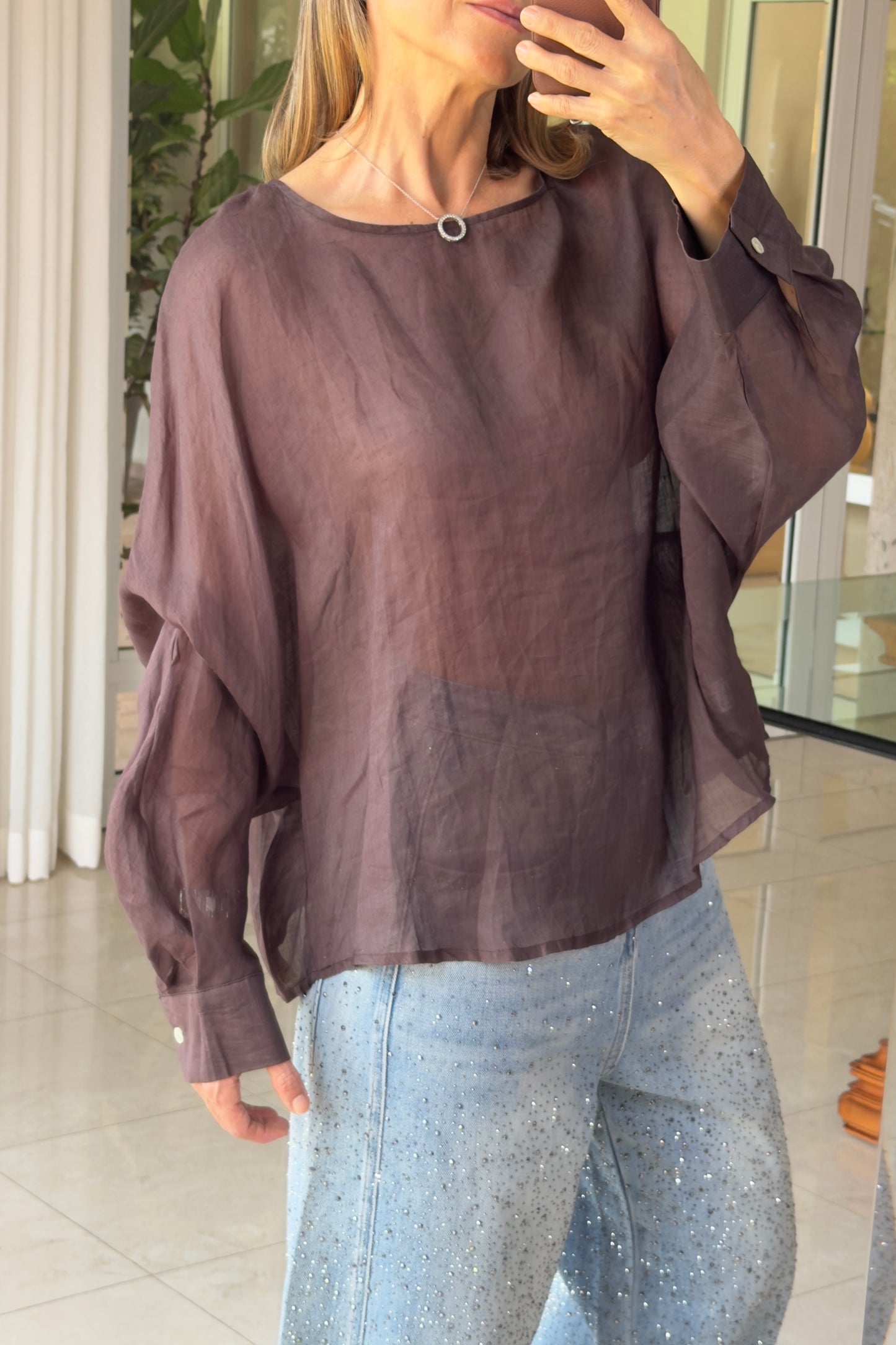 BLUSA DOBLE VISTA