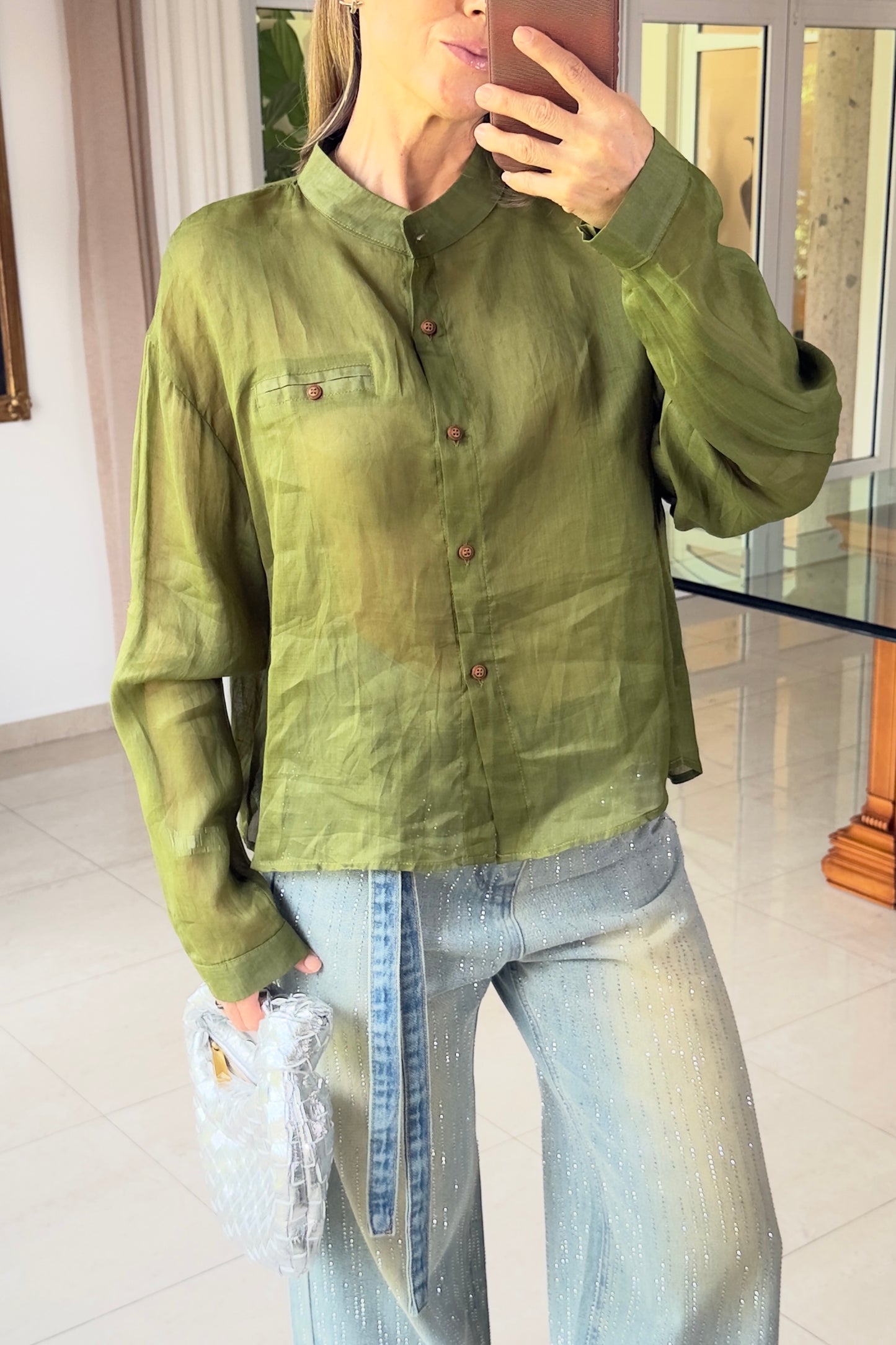BLUSA TRASLUCIDA