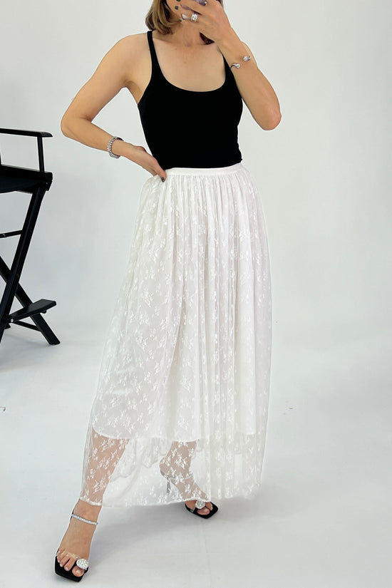 FALDA ENCAJE