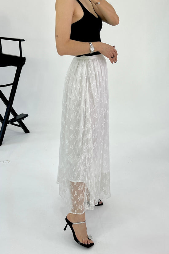 FALDA ENCAJE