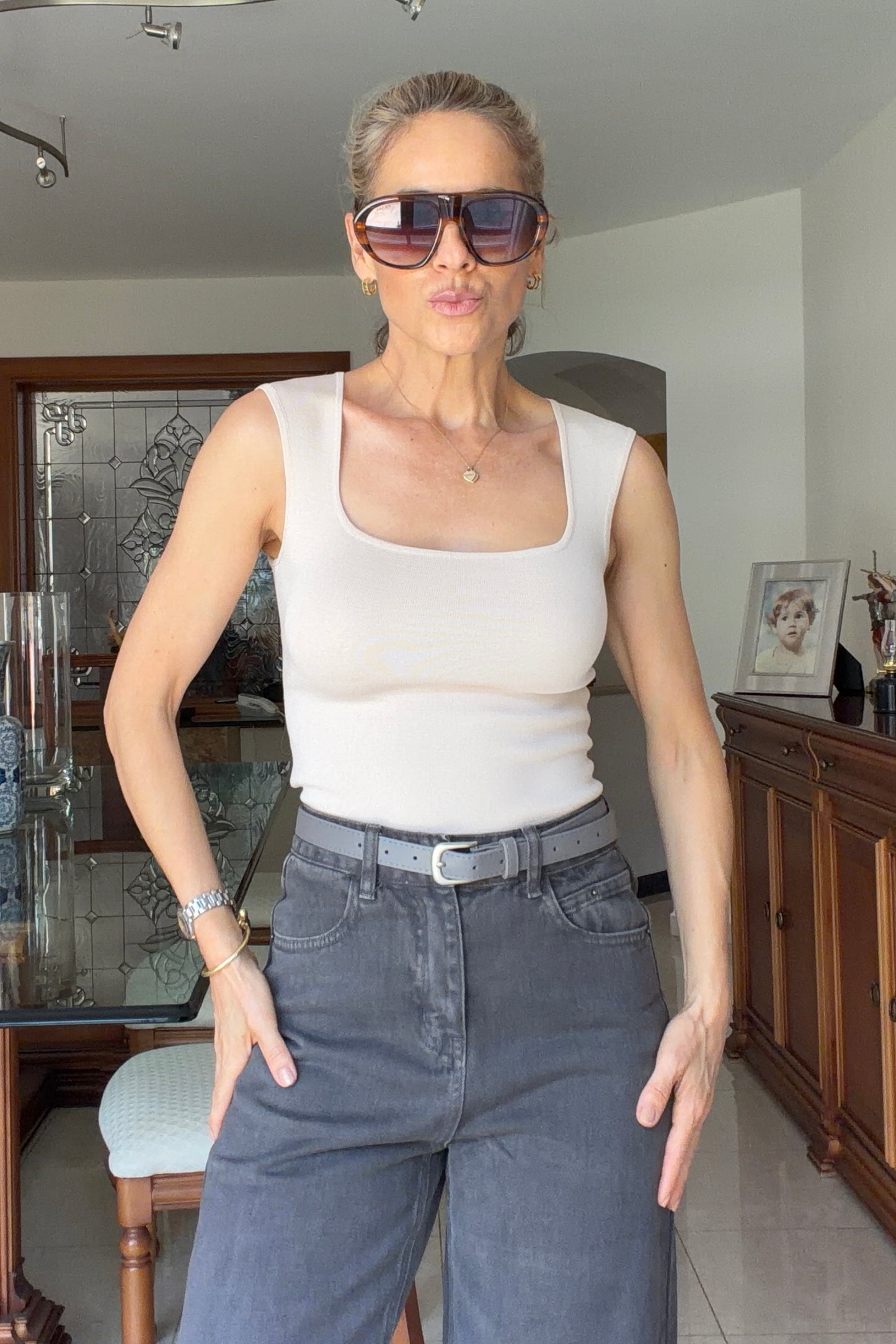 BLUSA AJUSTADA