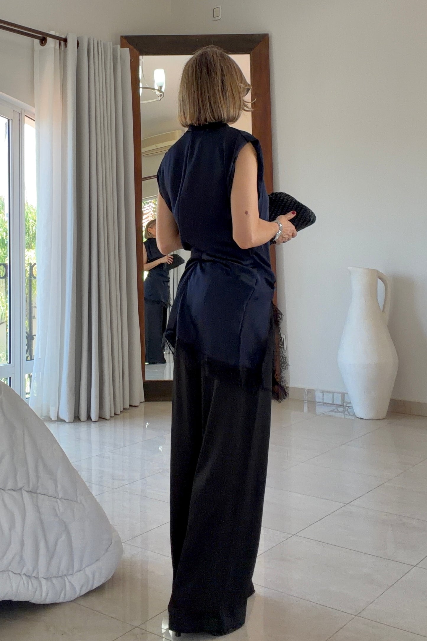 BLUSON SATIN