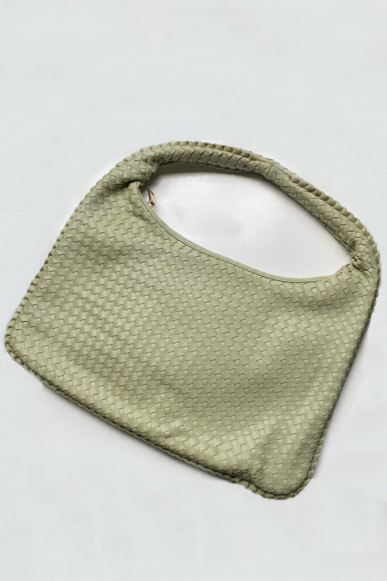 HAND-WOVEN SHOULDER BAG