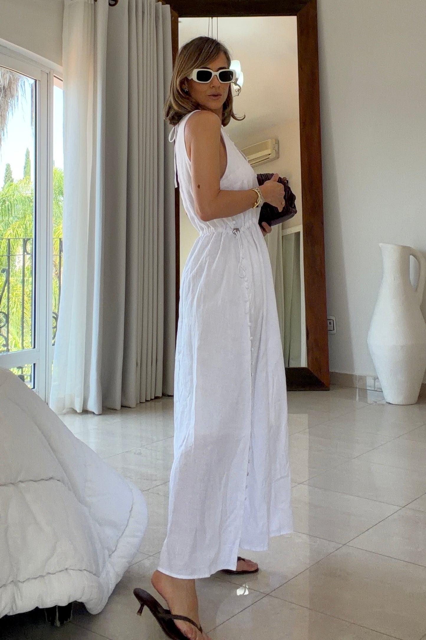 VESTIDO BOTONES