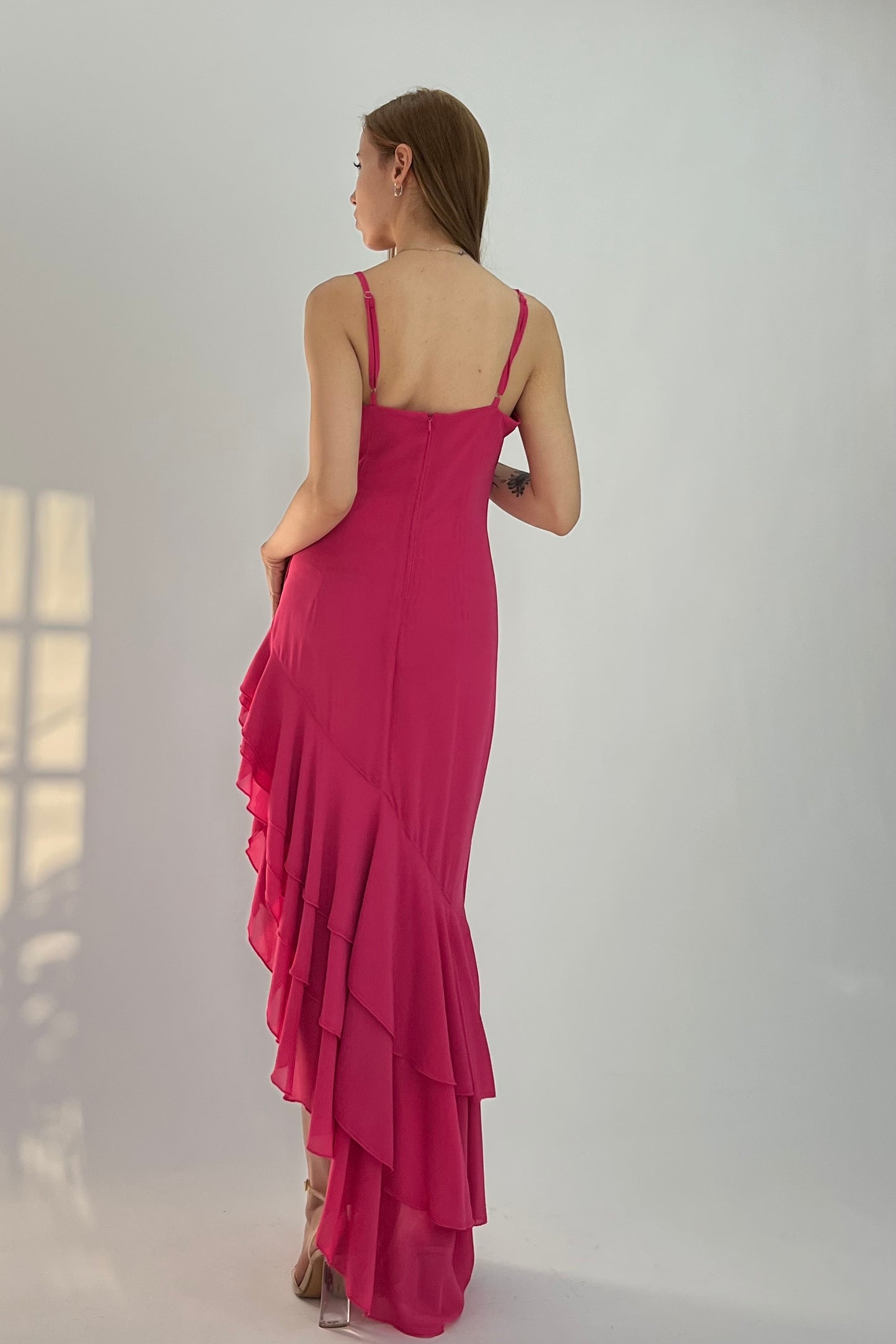 VESTIDO ESCAROLA