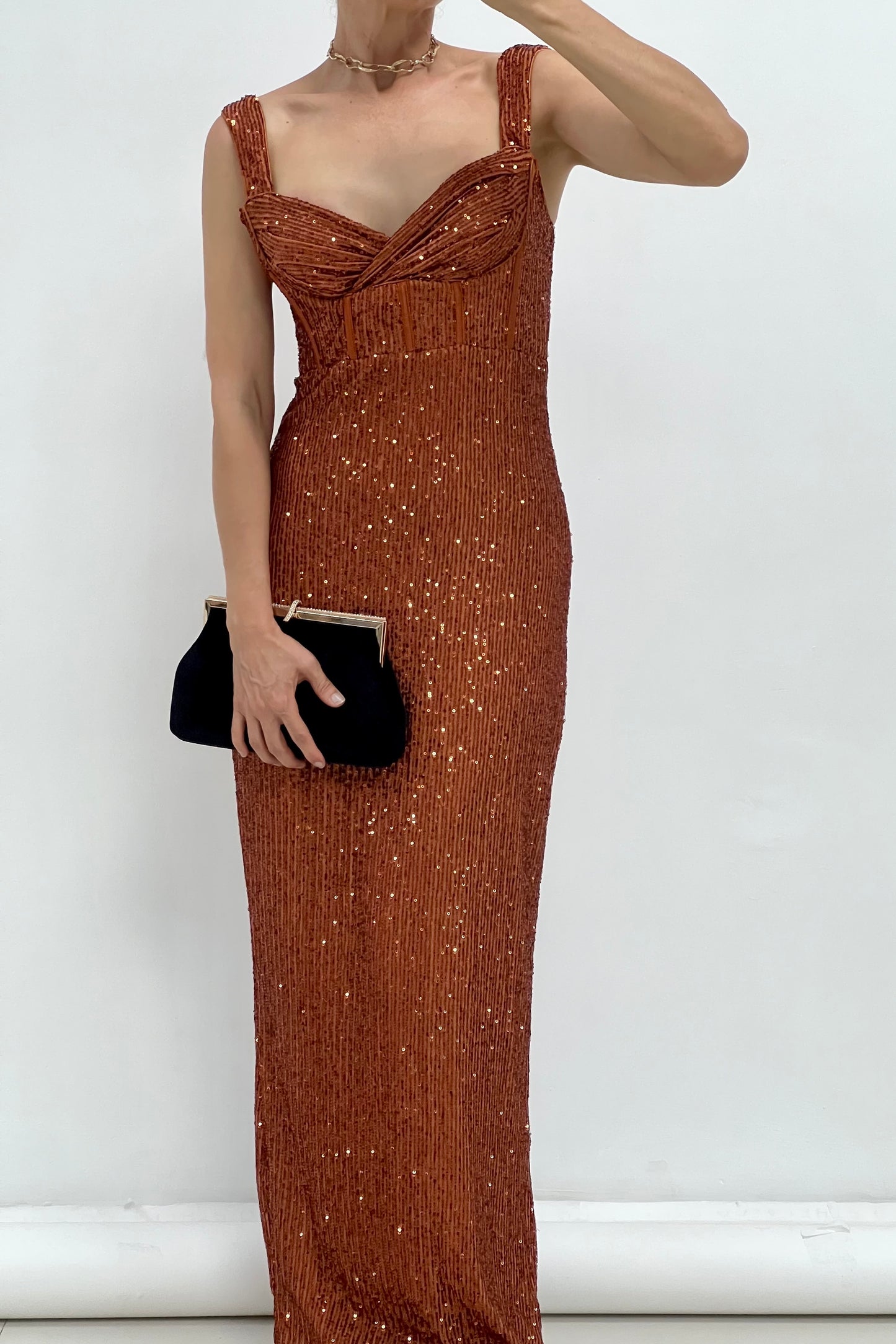 VESTIDO LENTEJUELA