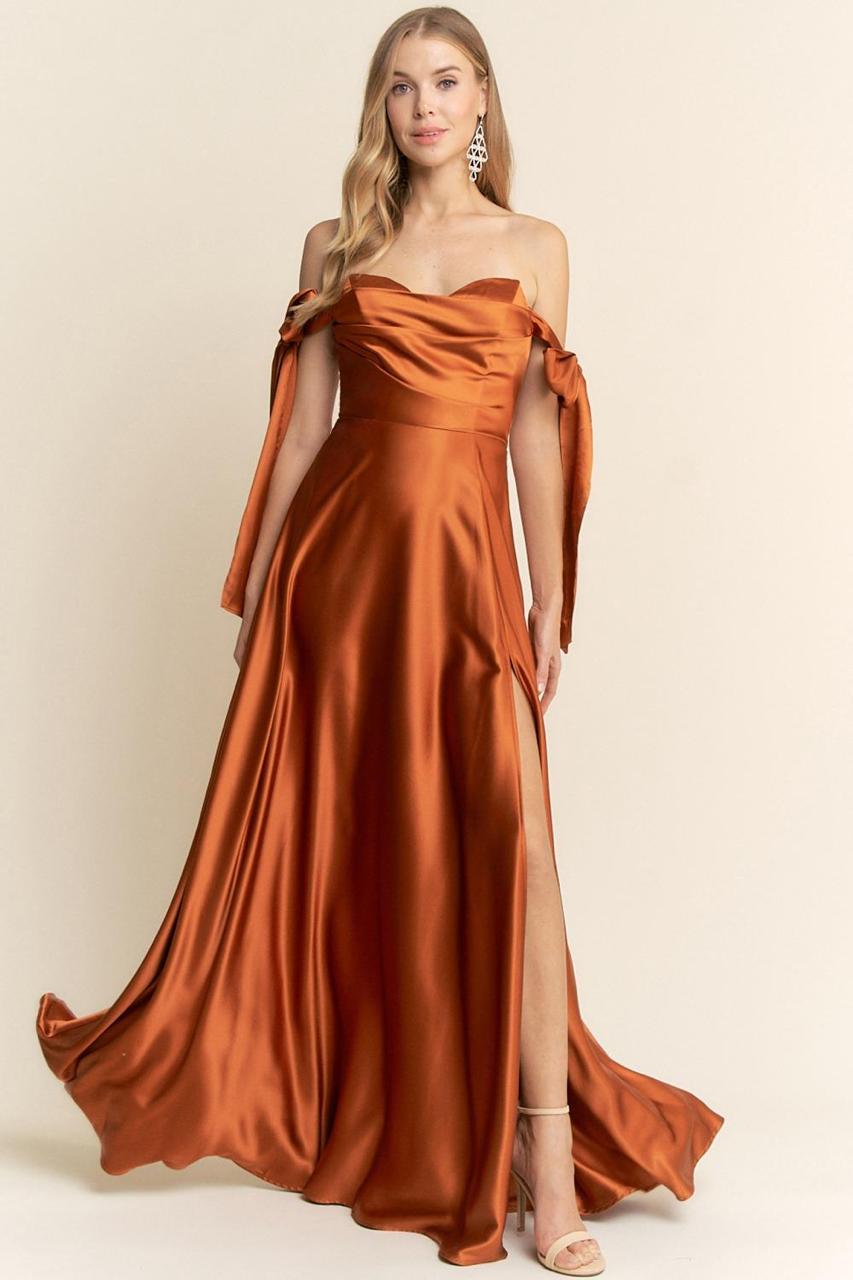 VESTIDO DETALLES ANUDADOS