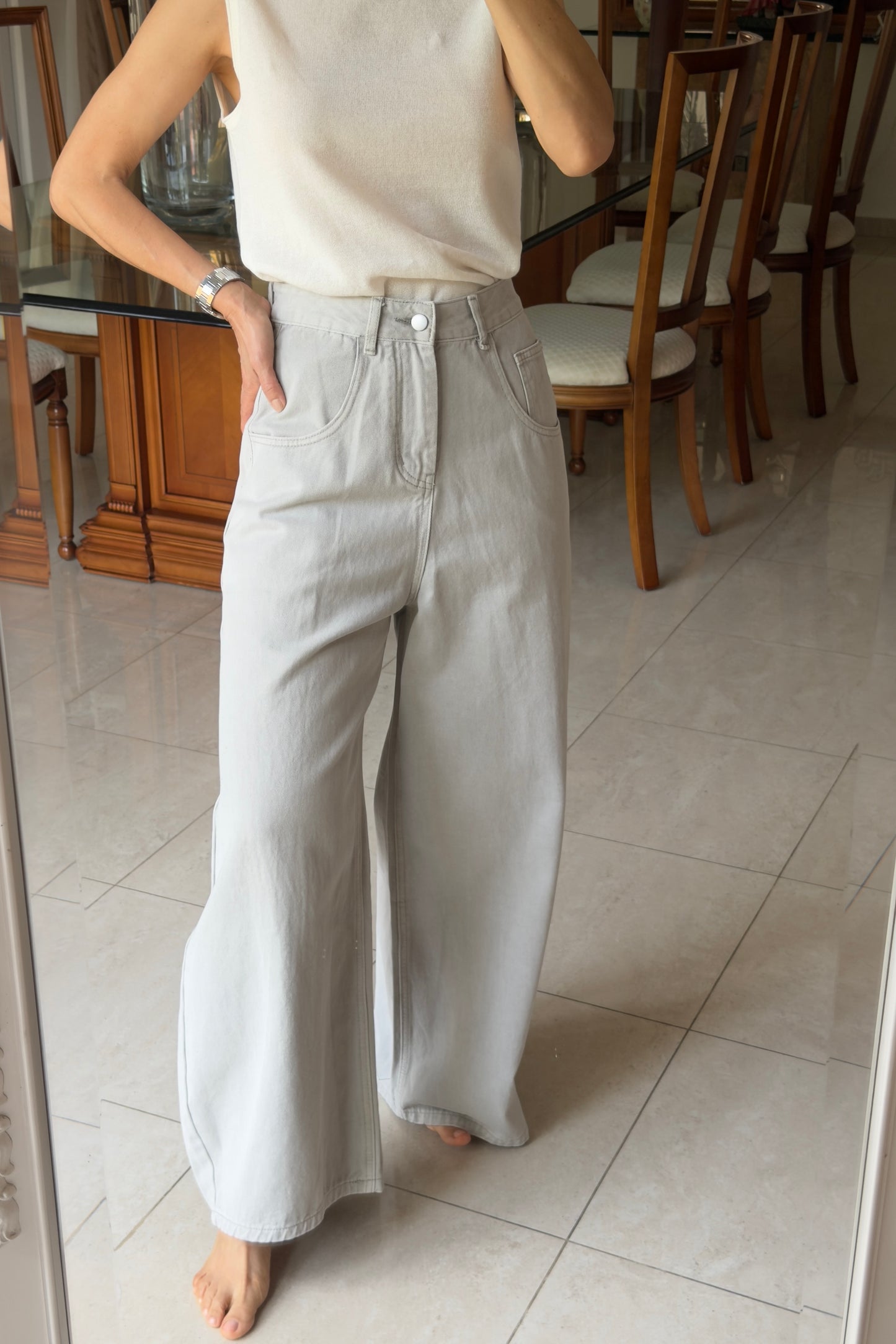 JEANS UNICOLOR
