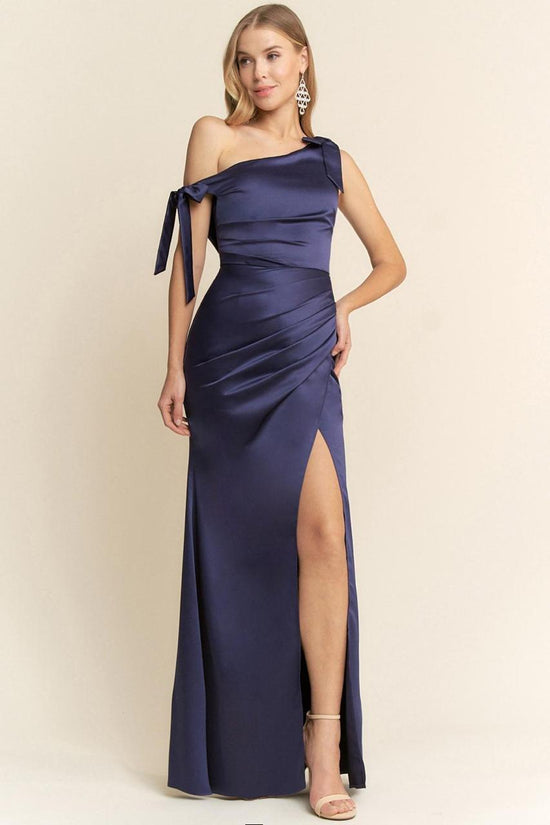 VESTIDO HOMBROS ASIMETRICOS