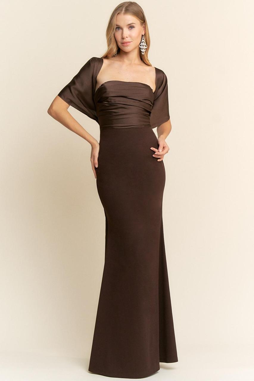 VESTIDO BUSTO SATIN