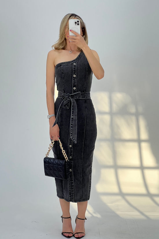 VESTIDO DENIM BLACK