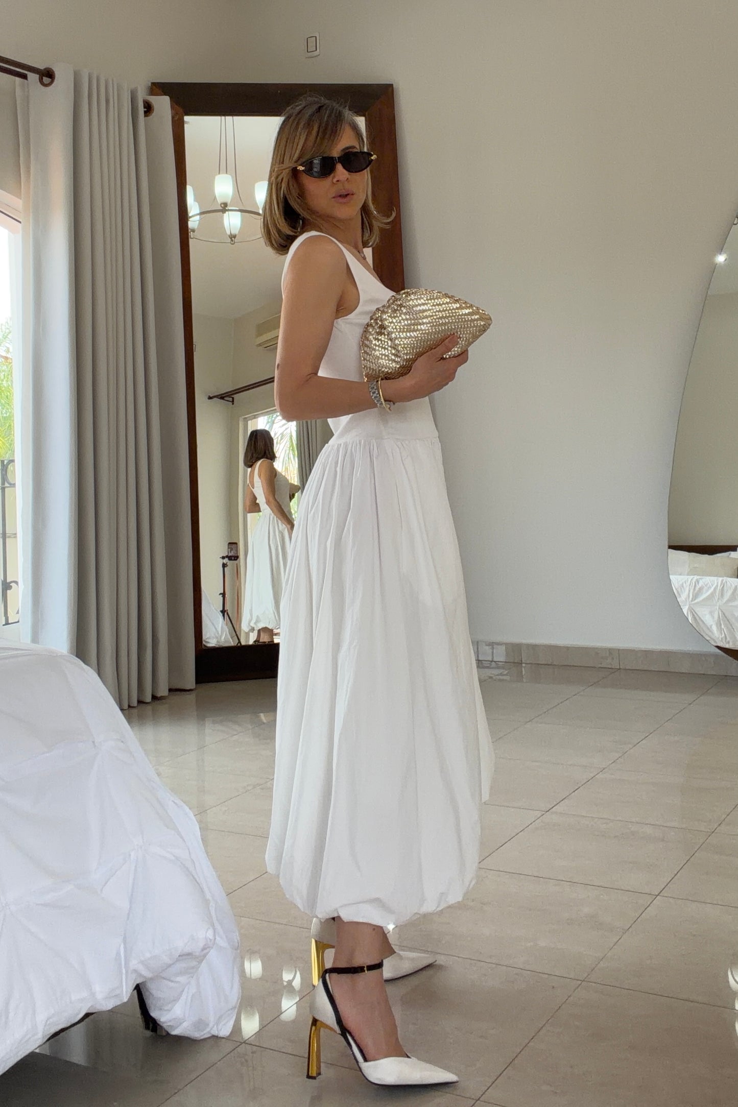 VESTIDO UNICOLOR