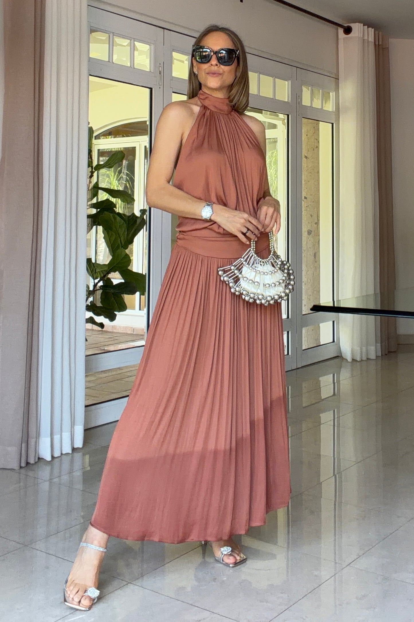 VESTIDO HALTER