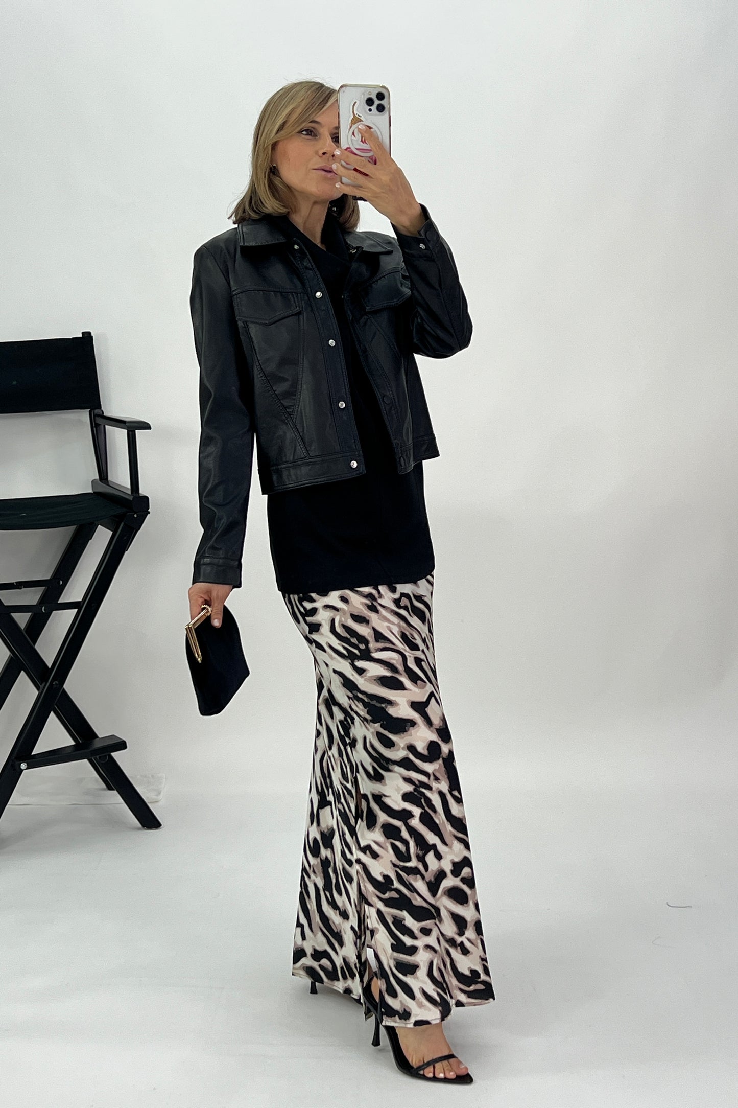 JACKET WITH SLANTED POCKETS