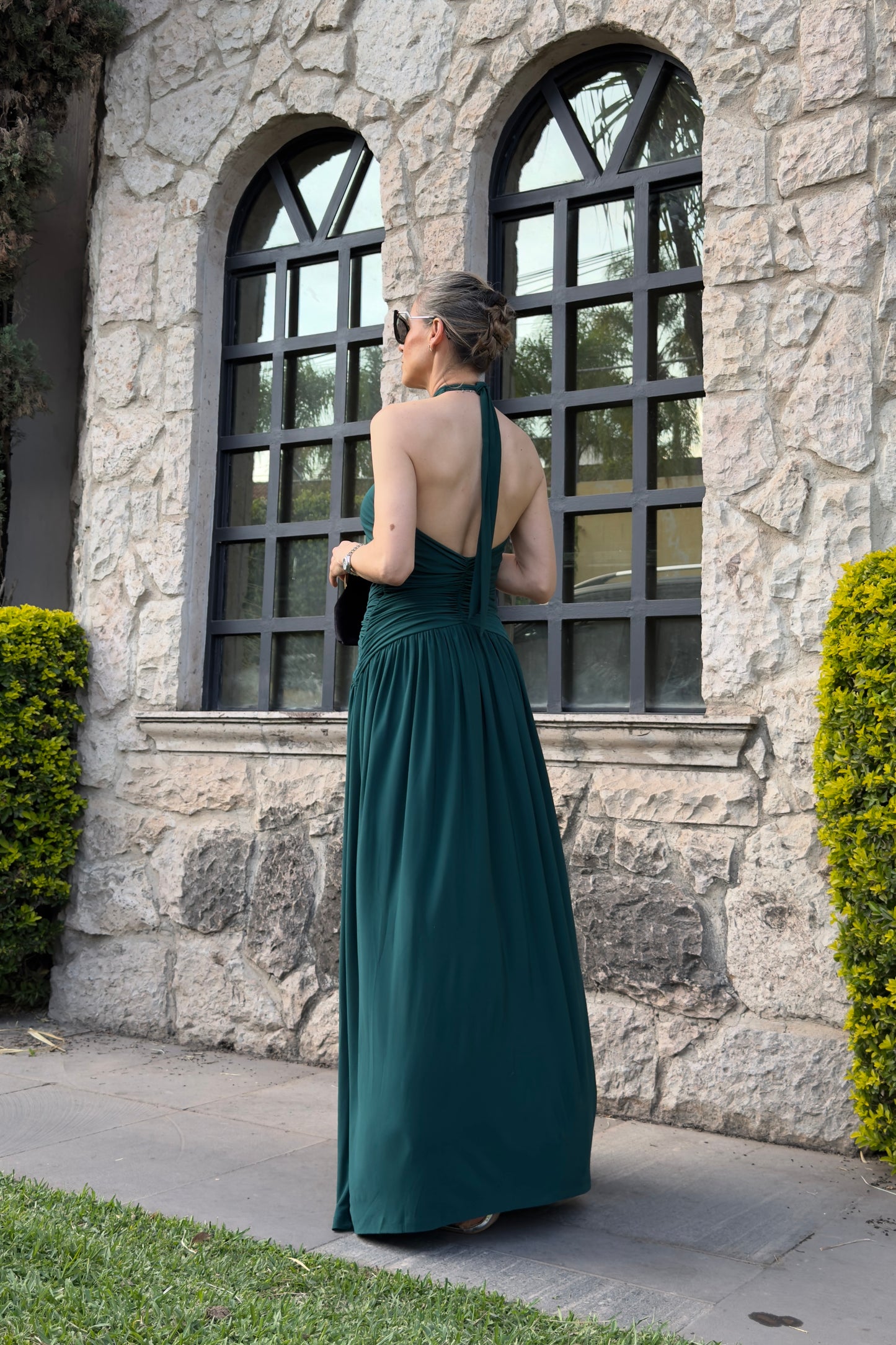 VESTIDO DETALLE DRAPEADO