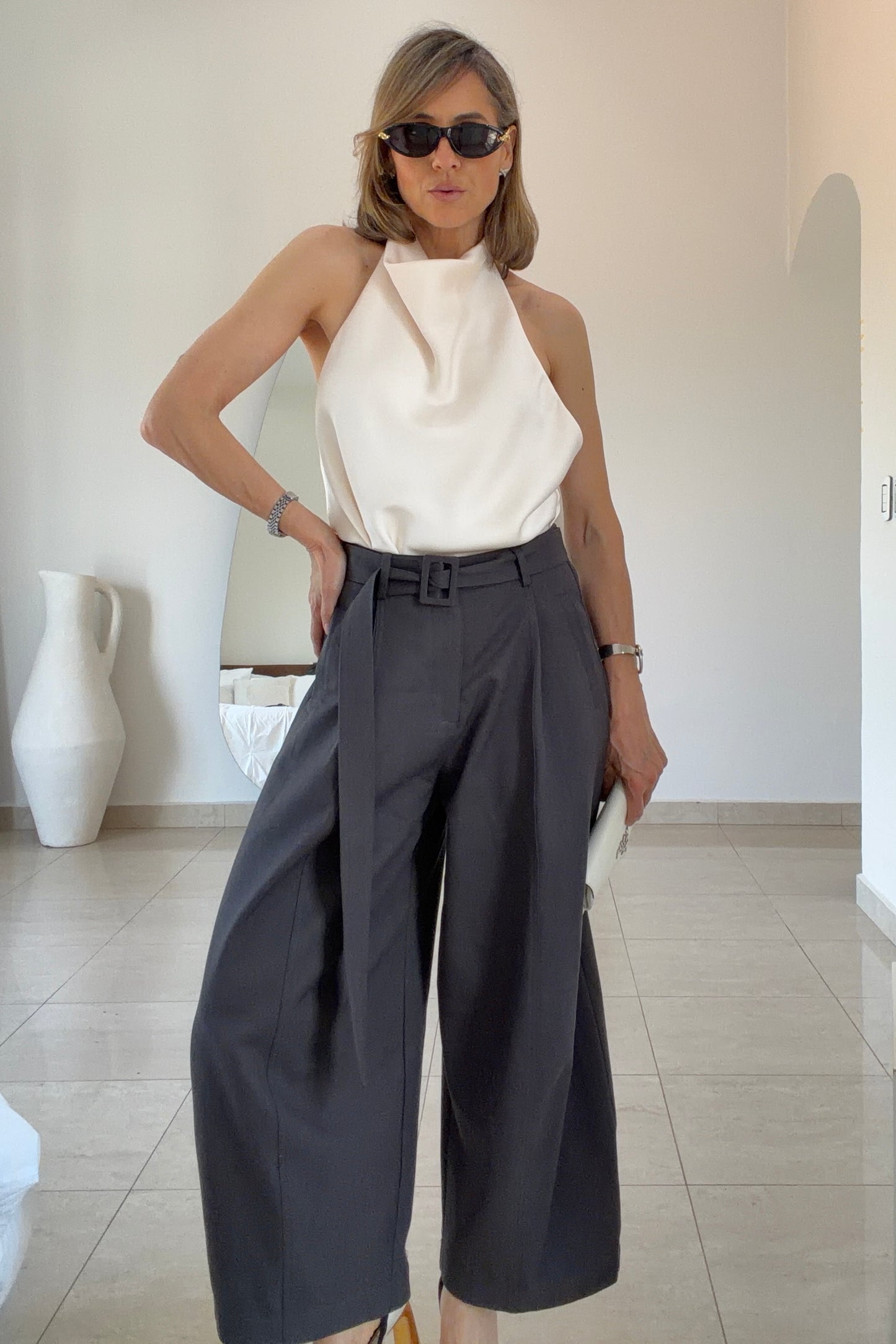 PANTALON HEBILLA FORRADA