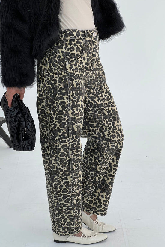 JEANS ANIMAL PRINT