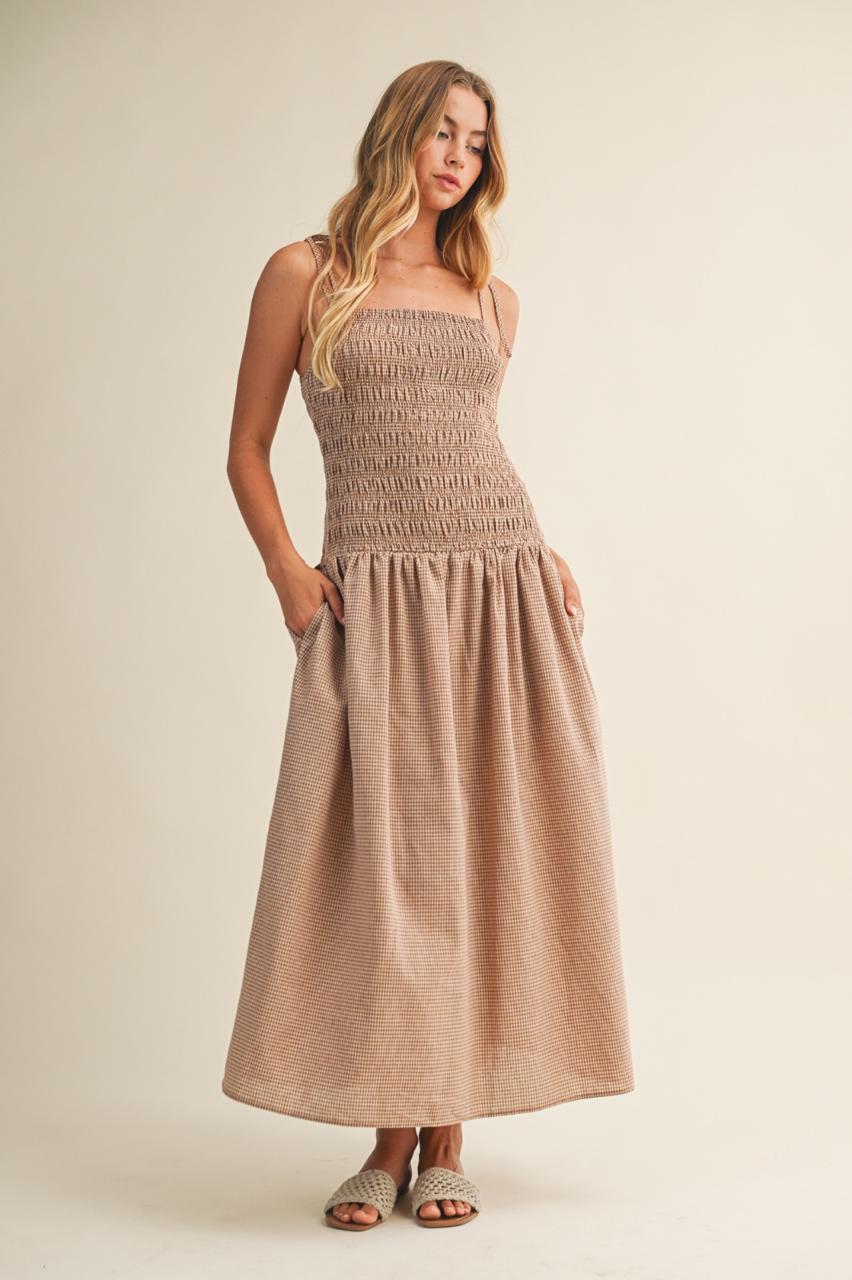 VESTIDO BUSTO FRUNCIDO