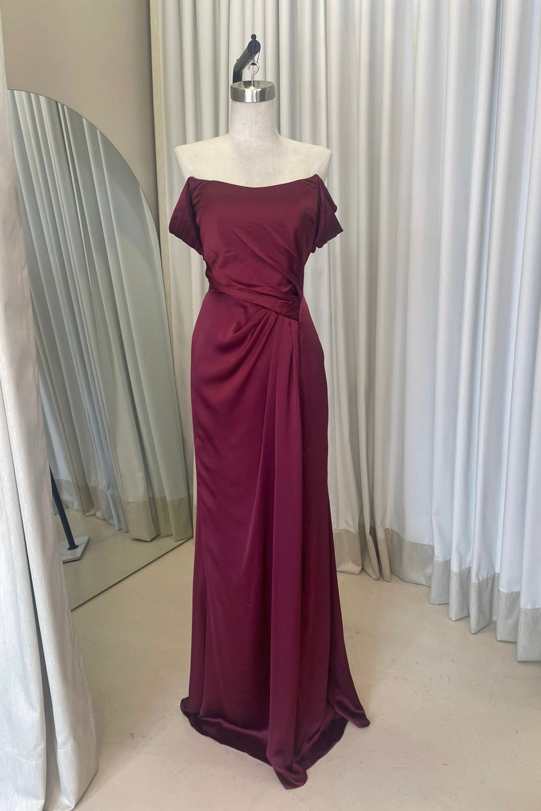 VESTIDO MANGA CAIDA