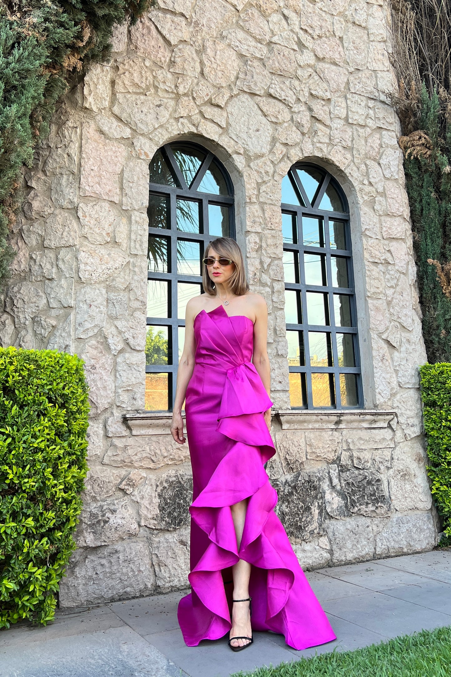 VESTIDO ESCAROLA