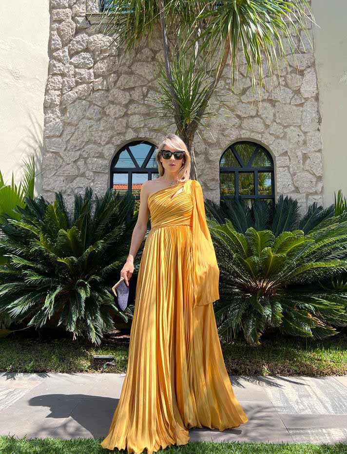 VESTIDO DETALLE HOMBRO