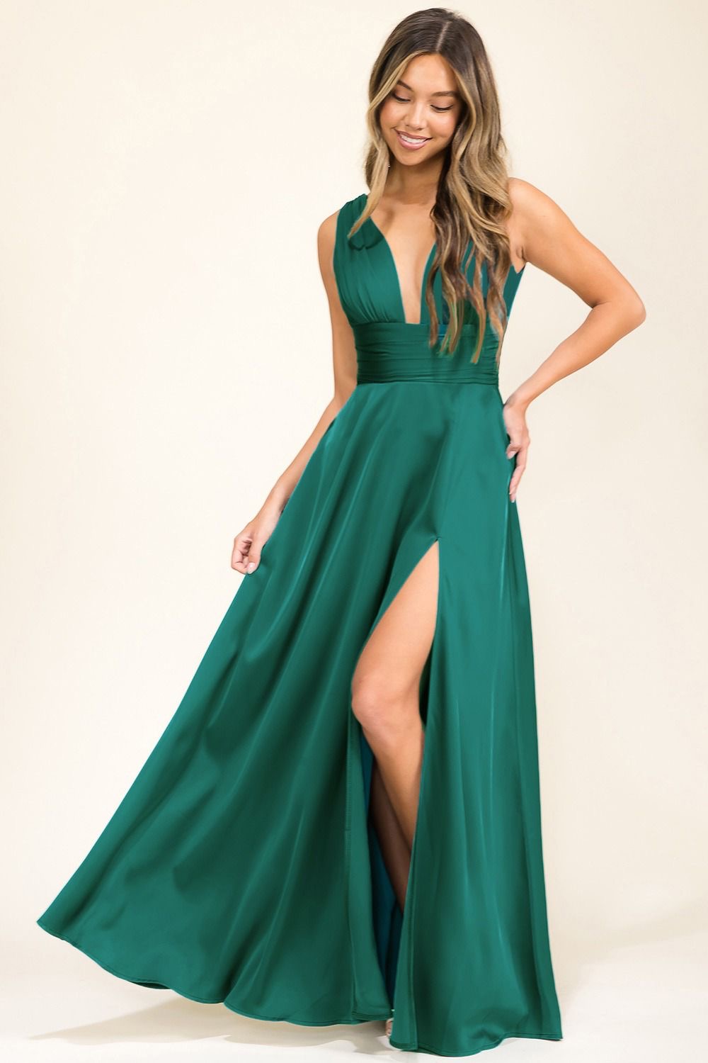 VESTIDO ESCOTE V