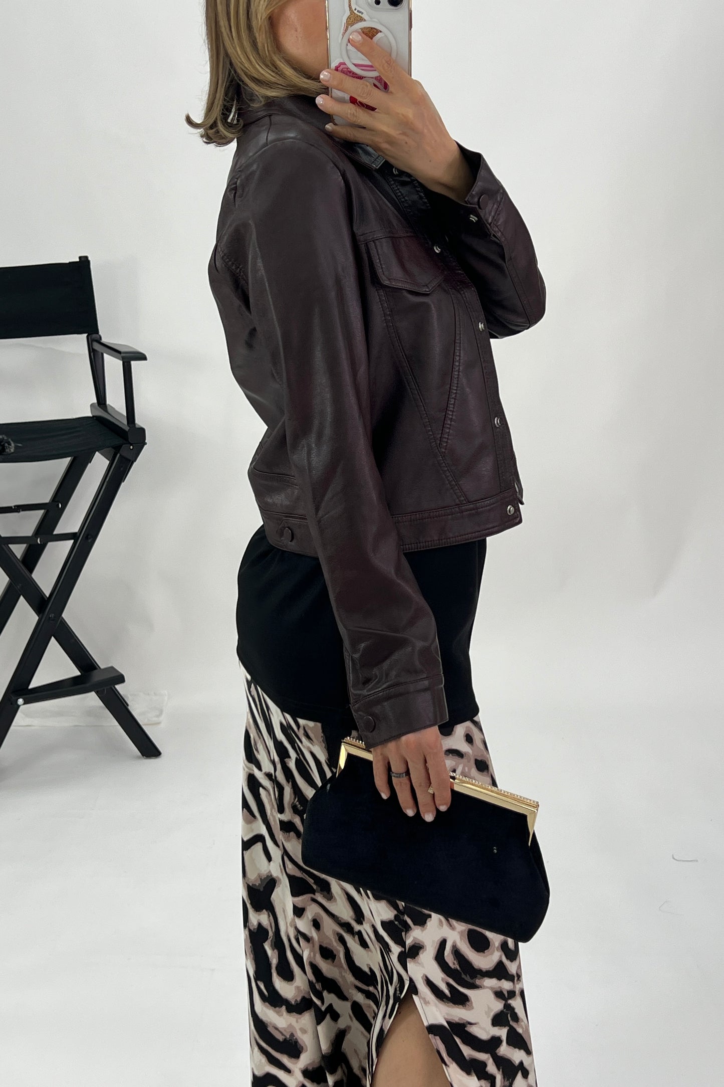 JACKET WITH SLANTED POCKETS