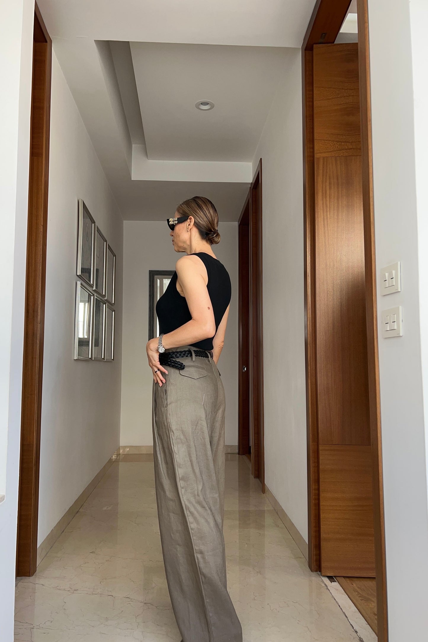 PANTALON CINTO TRENZADO