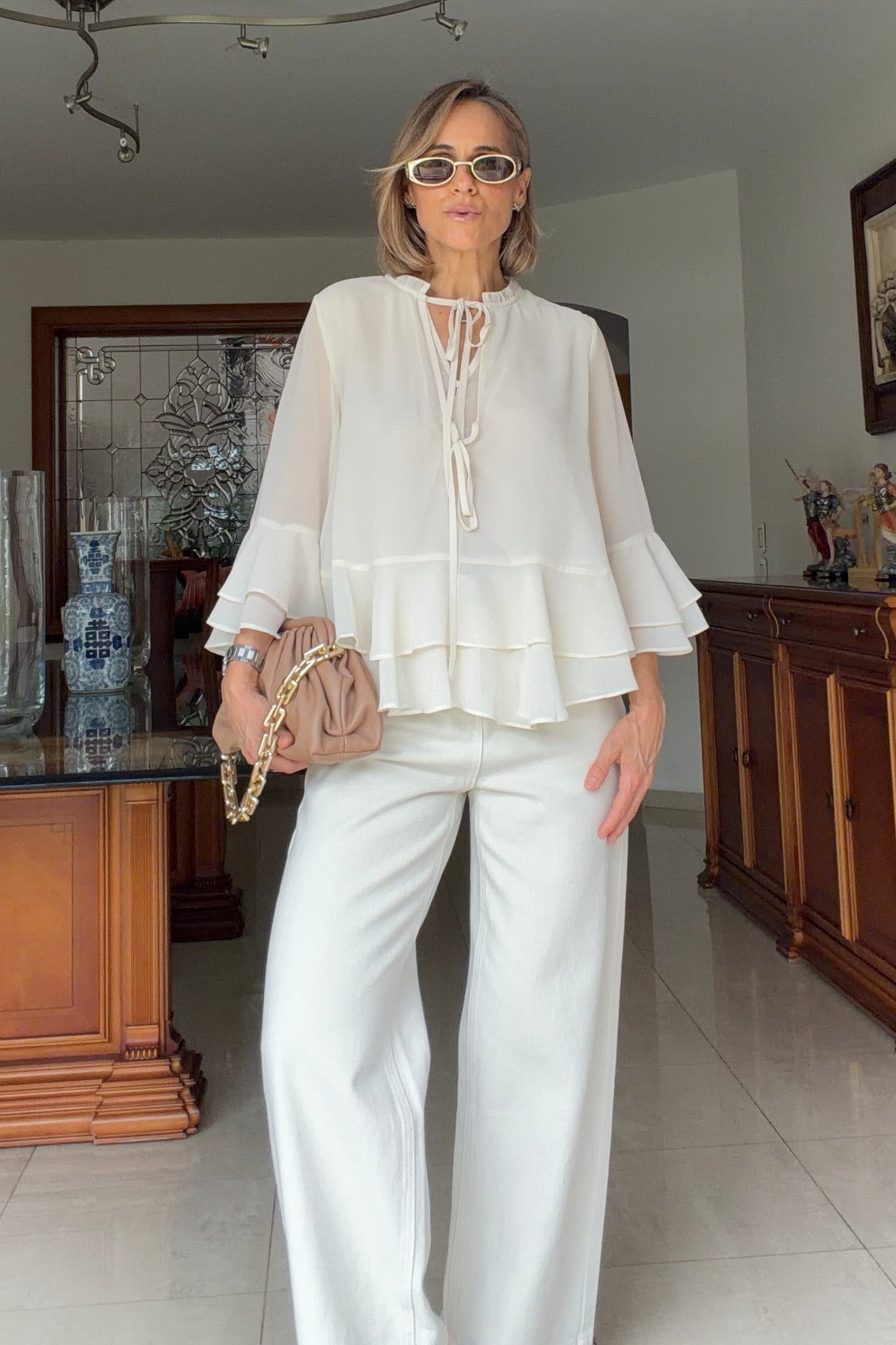 BLUSA VOLANTES