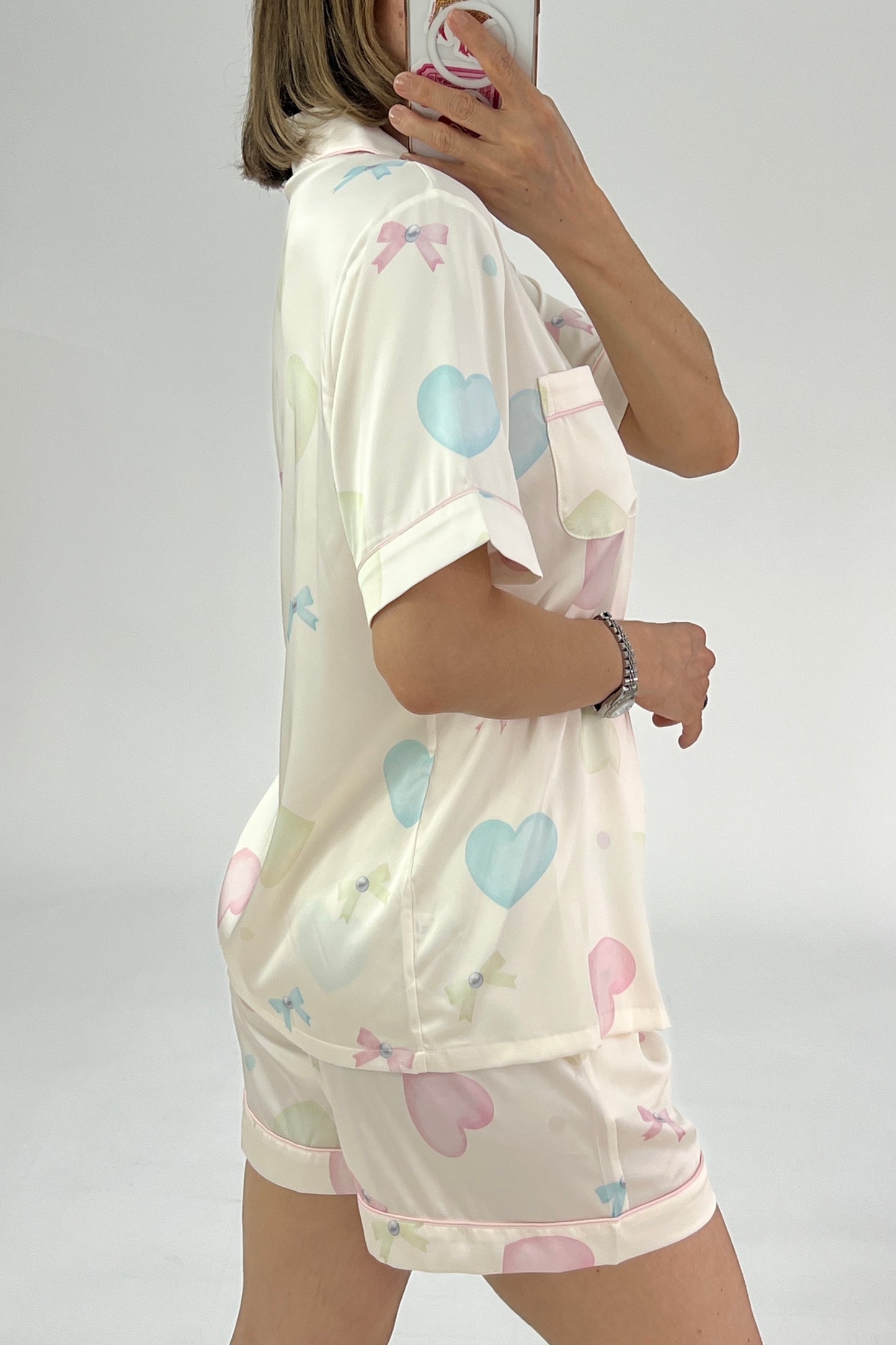 PIJAMA CORAZONES & MOÑOS