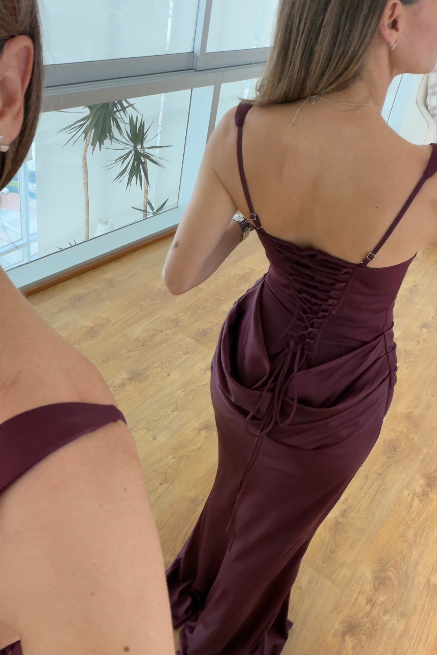 VESTIDO DRAPEADO & CORSET