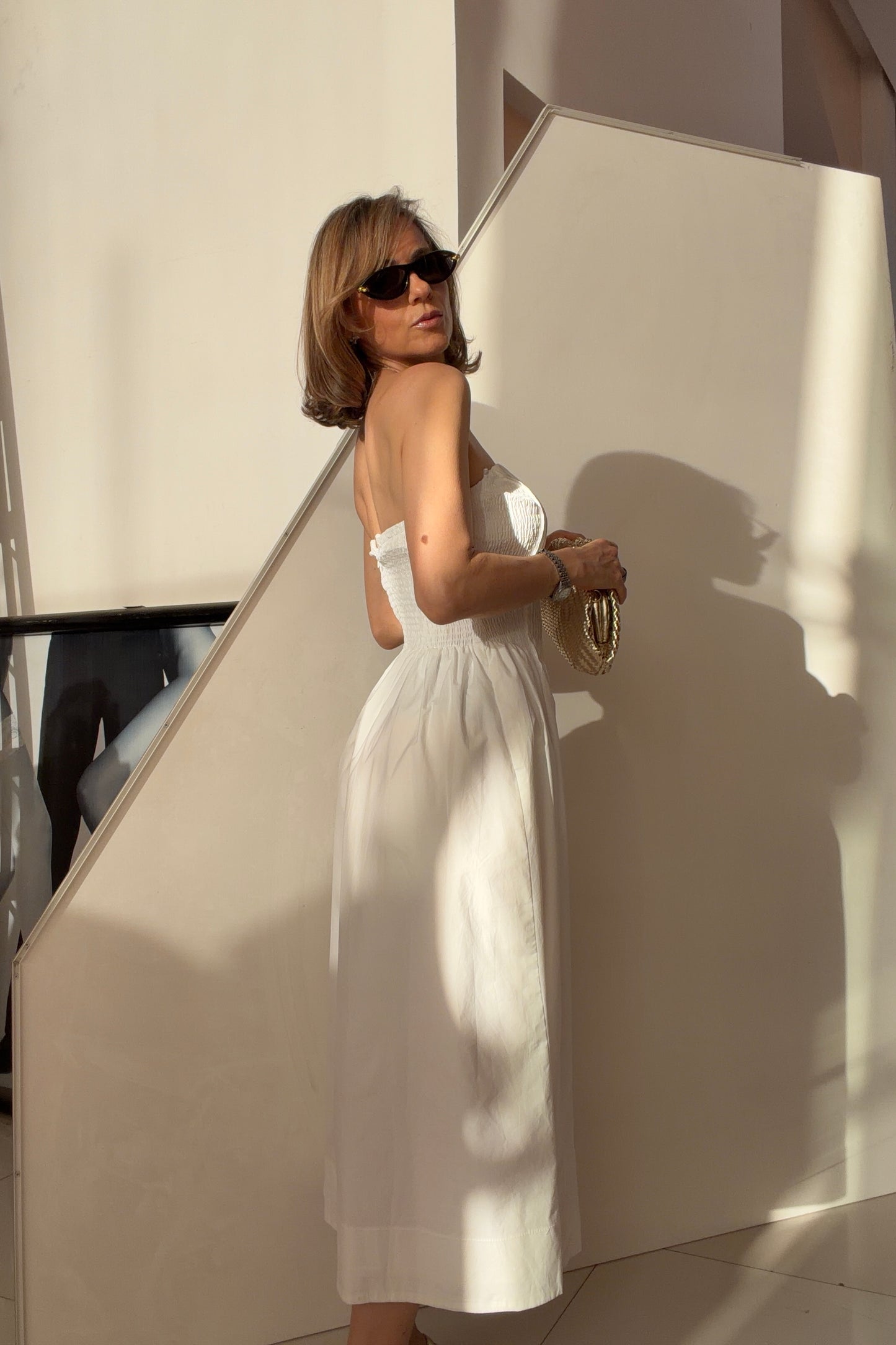 VESTIDO BUSTO PLISADO