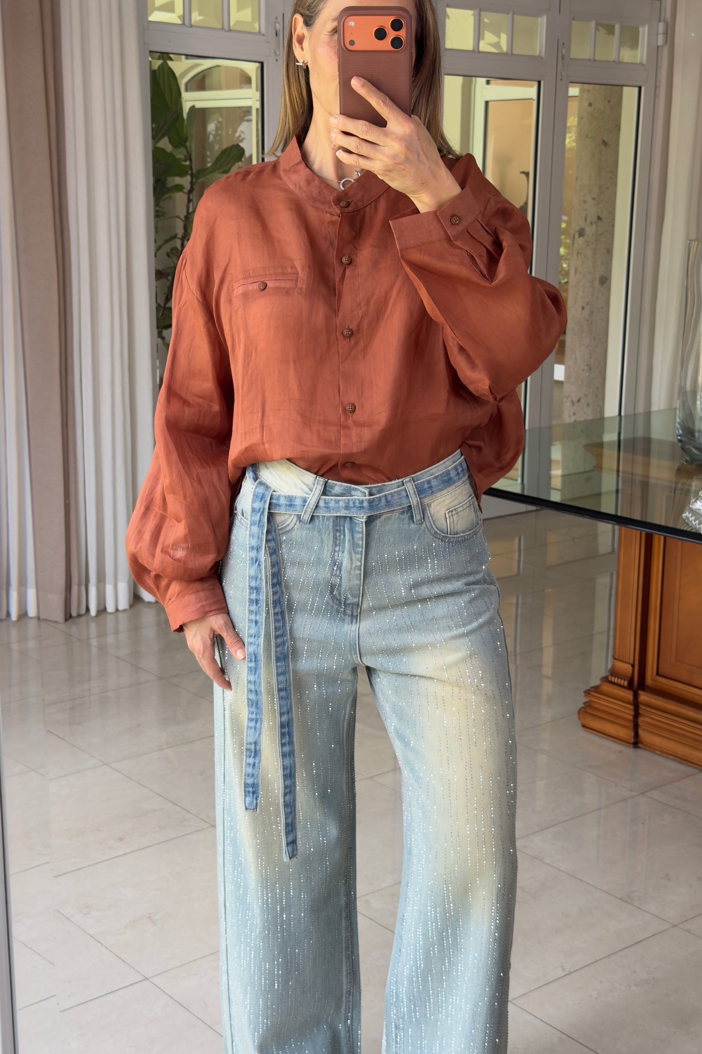 BLUSA TRASLUCIDA