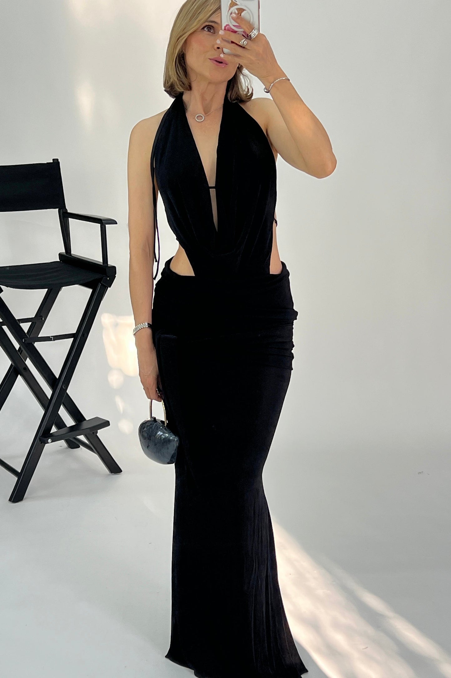 VESTIDO ESPALDA DESCUBIERTA